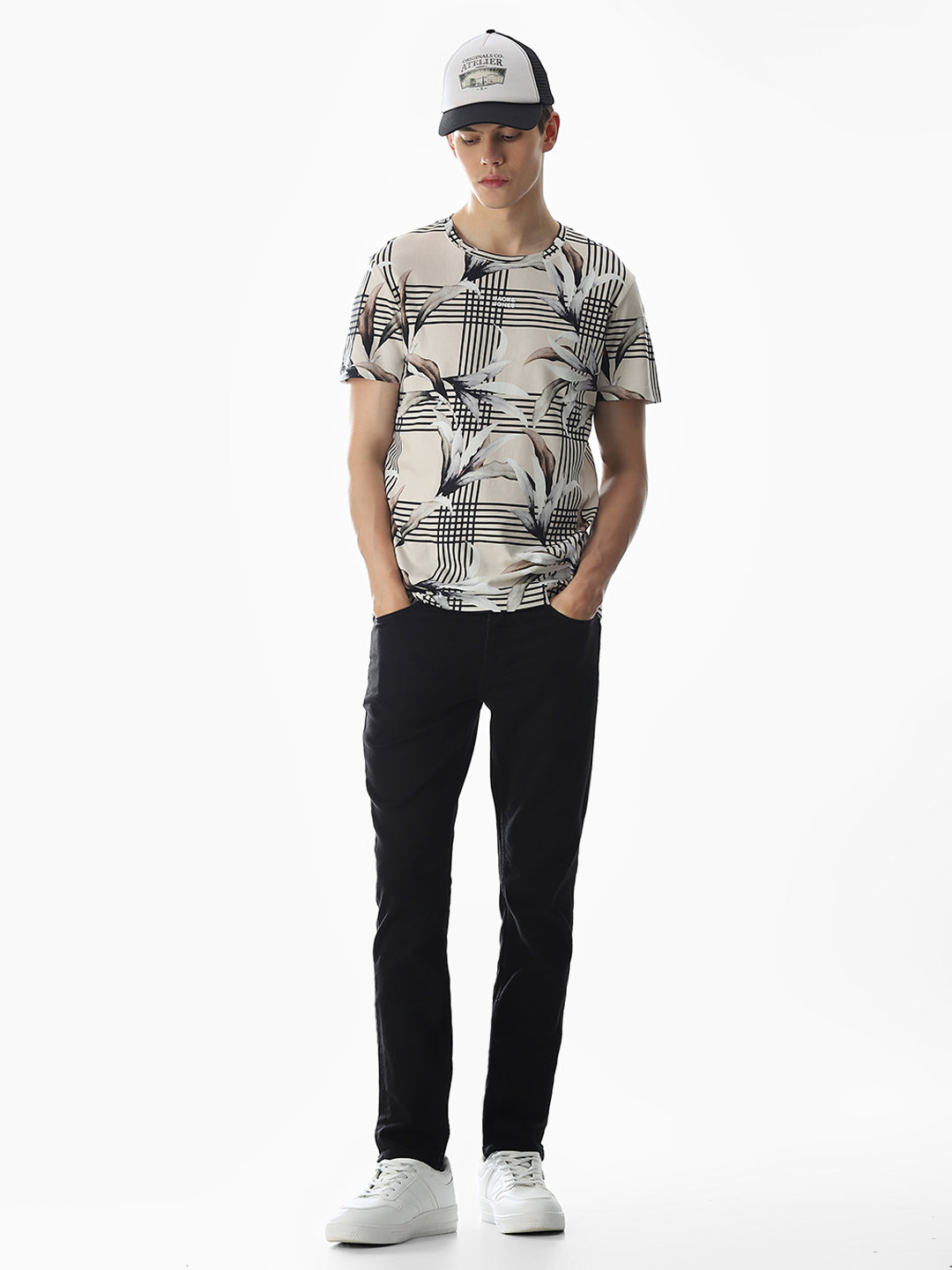Printed Crew Neck T-shirt