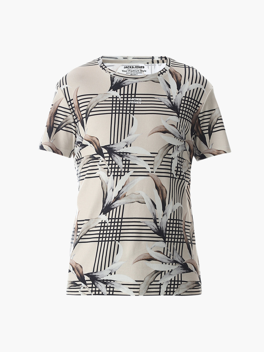 Printed Crew Neck T-shirt