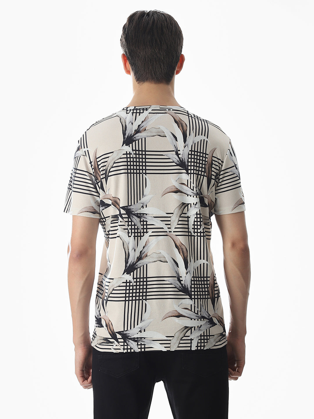 Printed Crew Neck T-shirt