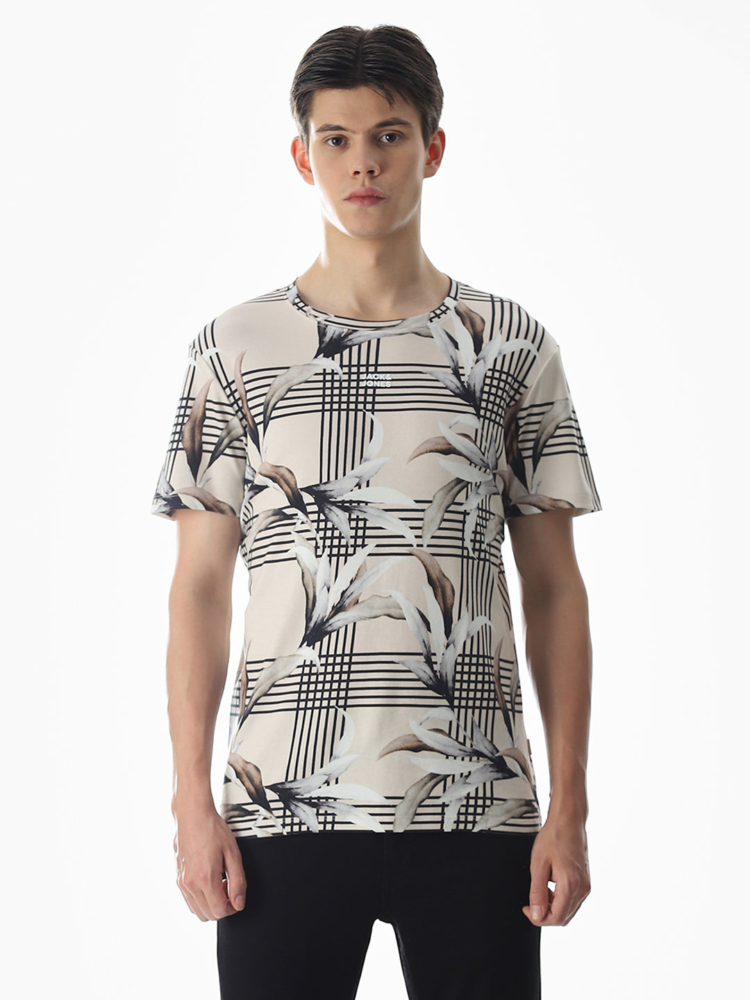 Printed Crew Neck T-shirt