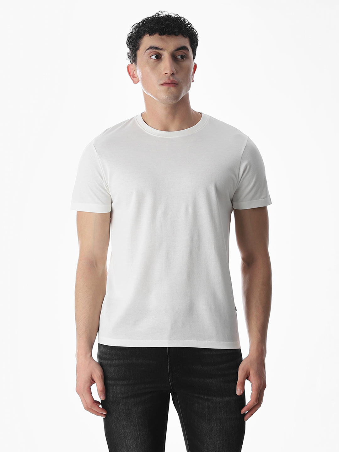 Classic White Cotton T-shirt