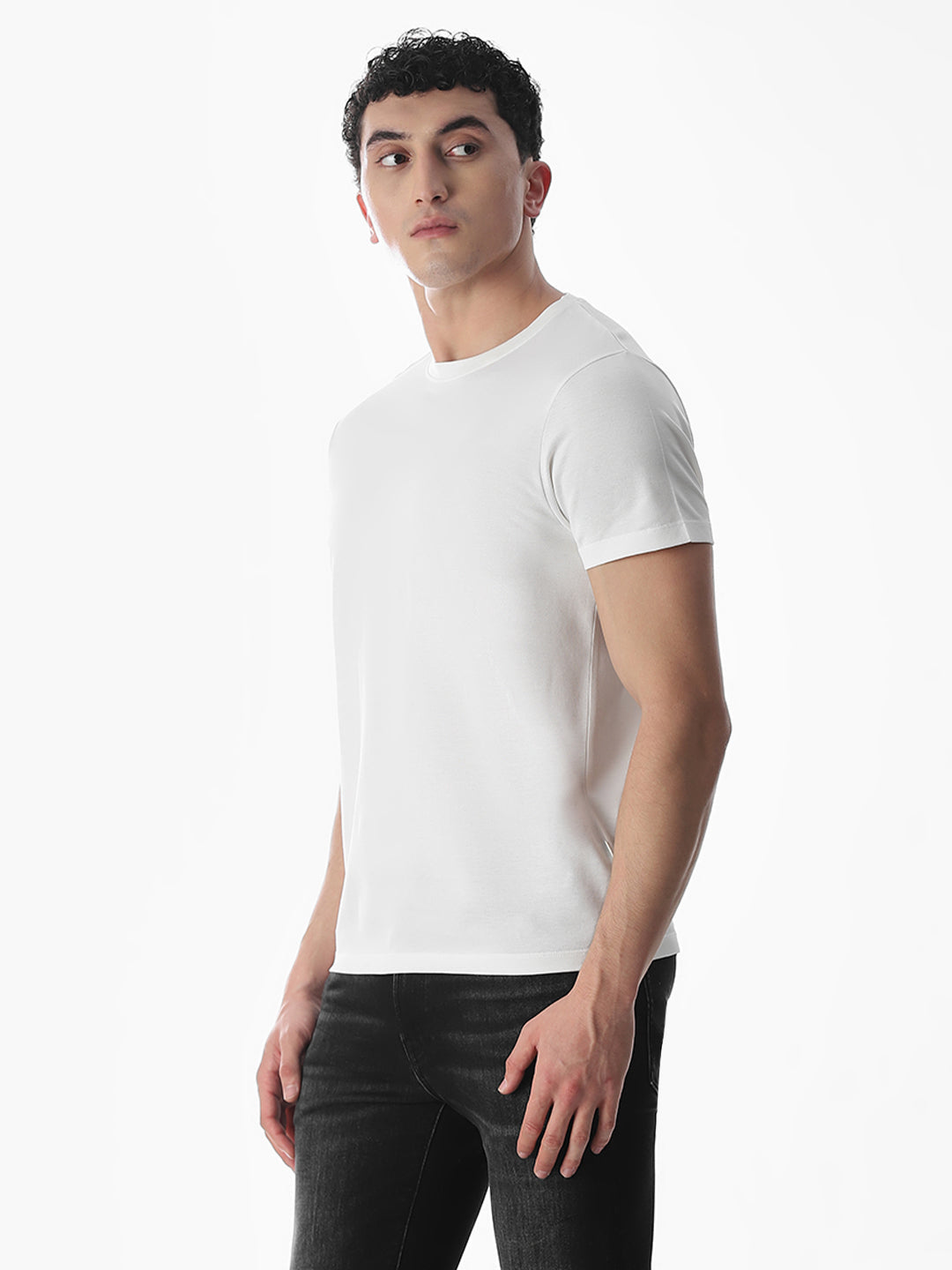 Classic White Cotton T-shirt