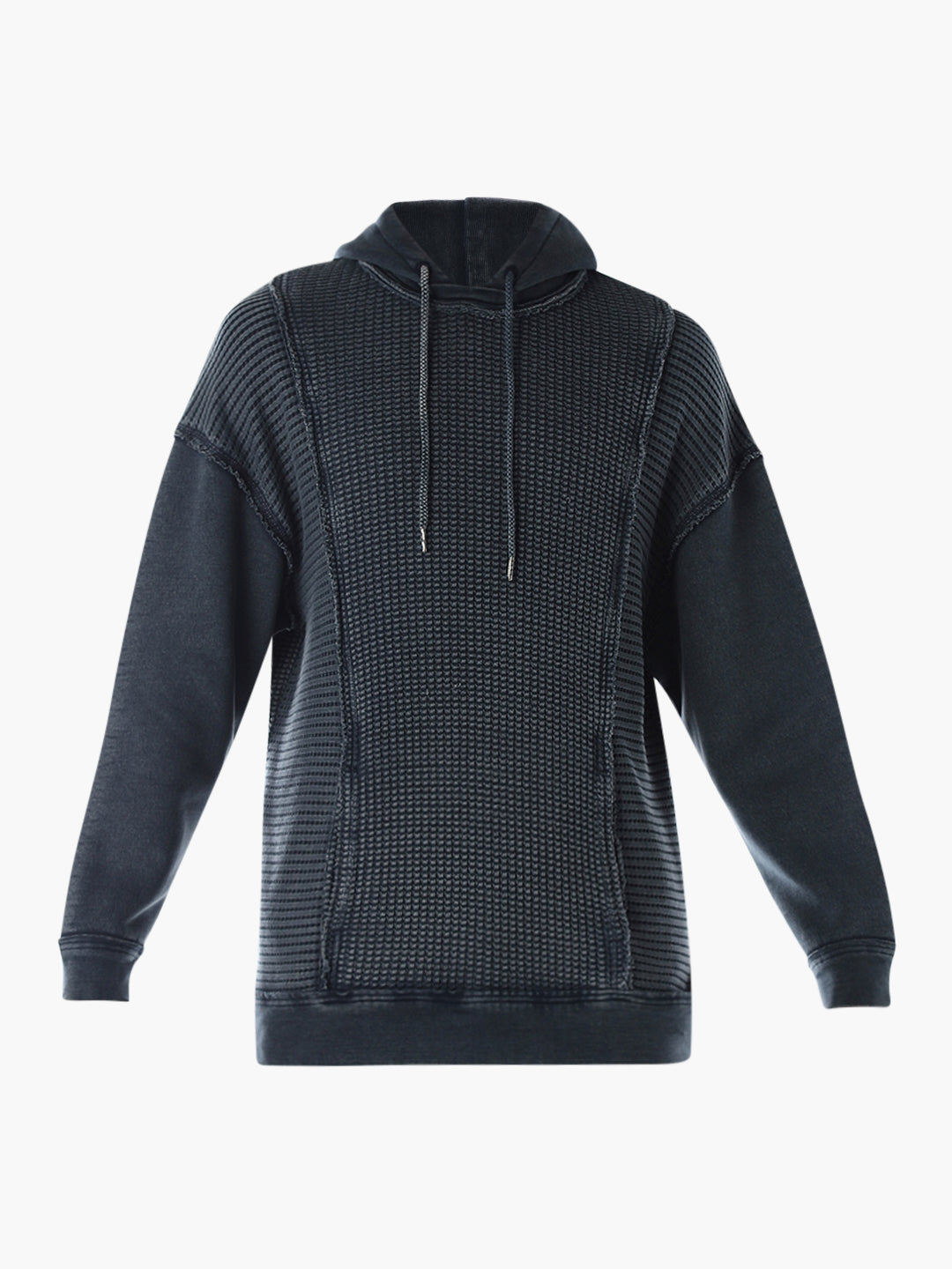 Cut & Sew Hooded Sweatshirt