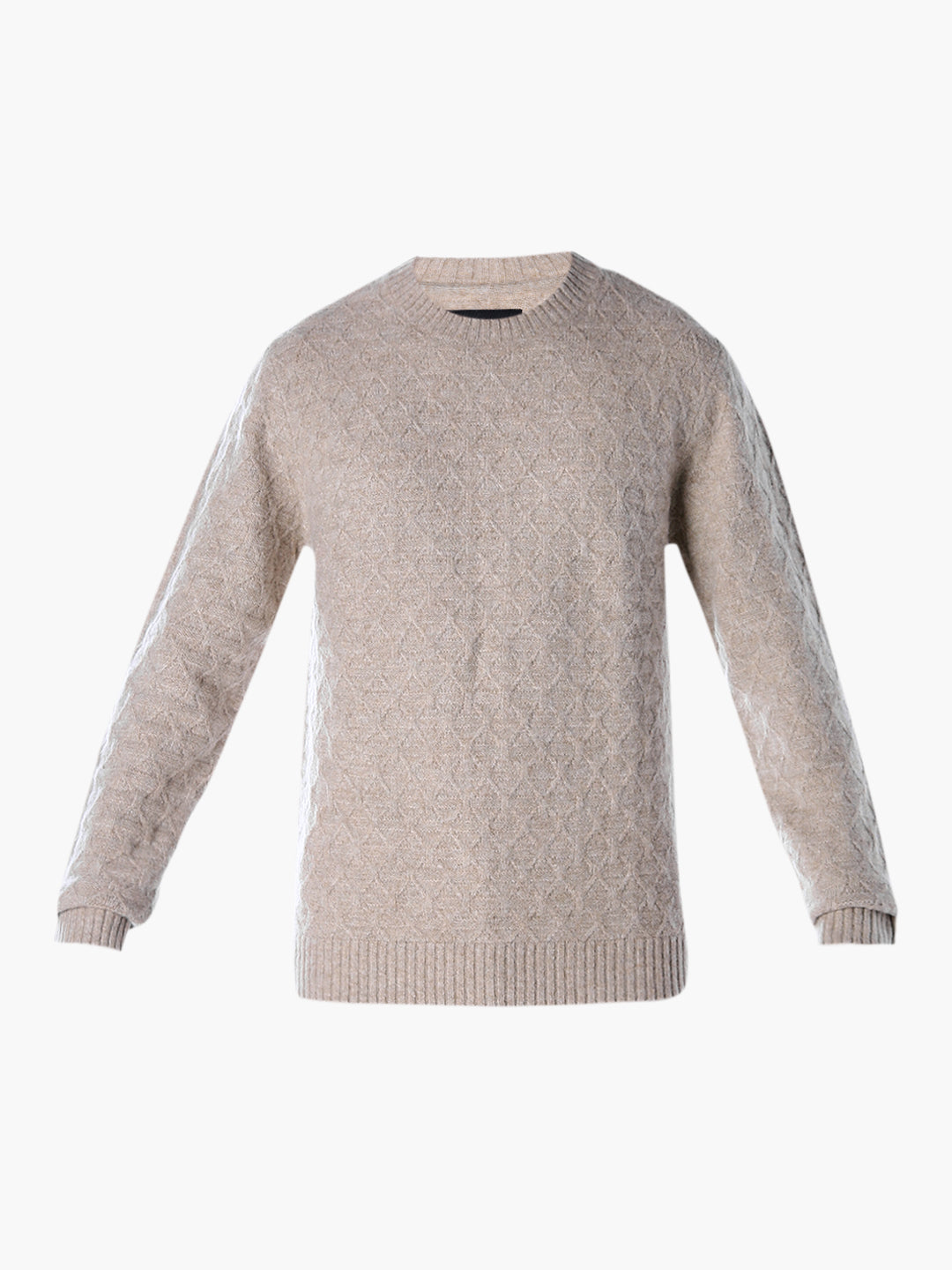 Structured Crew Neck Pullover