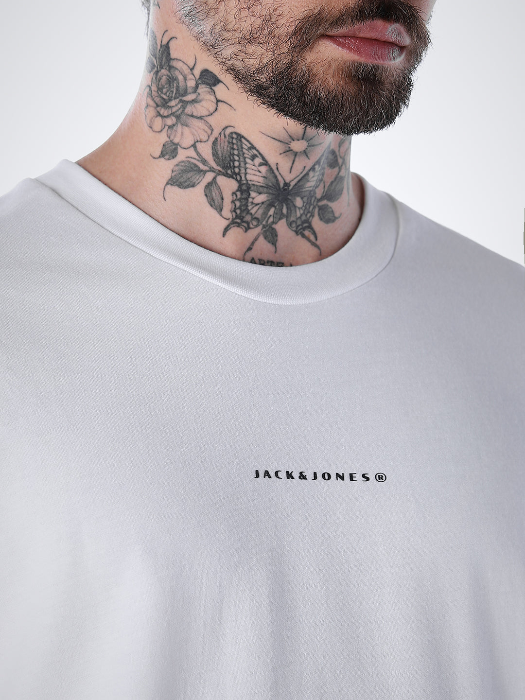 Back Print Oversized T-shirt - White