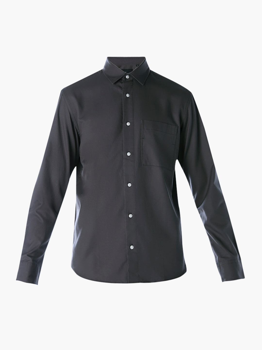 Lyocell Slim Fit Shirt - Grey