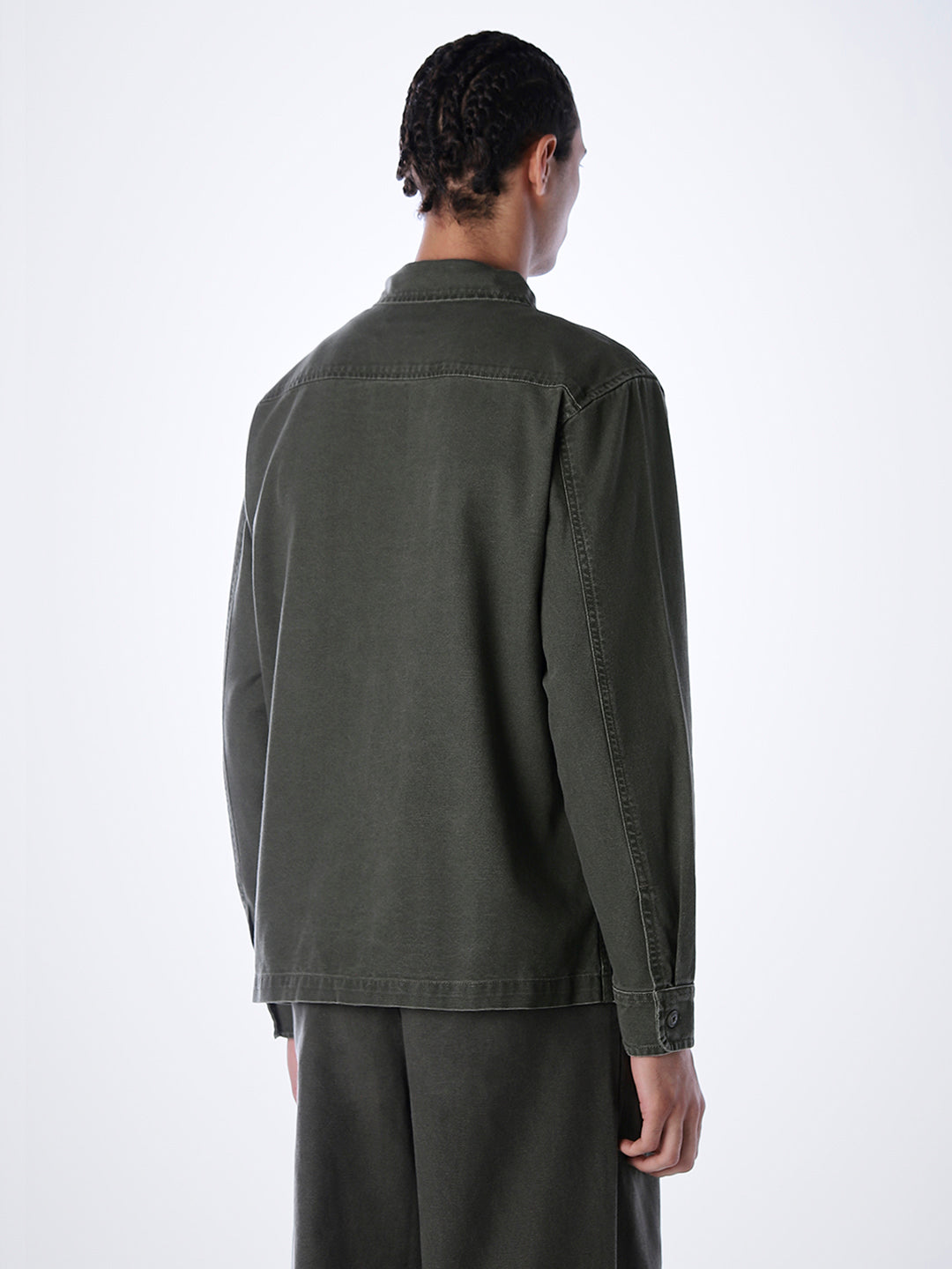 Cotton Denim Regular Fit Shirt