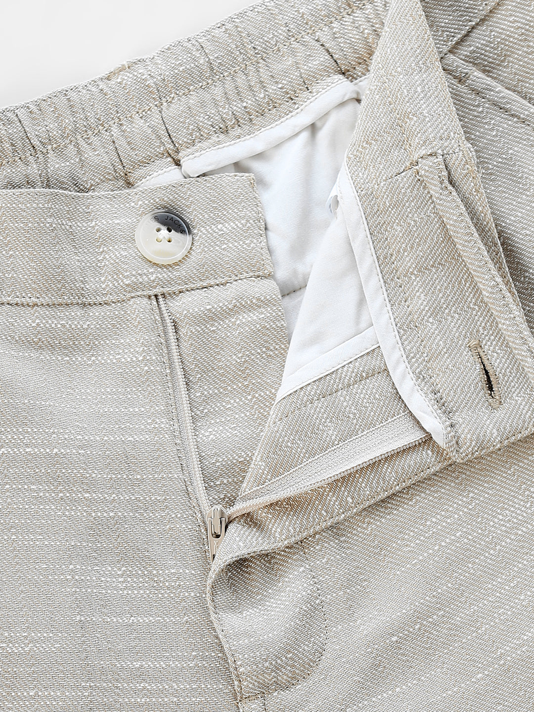 Self-Design Regular Fit Pants