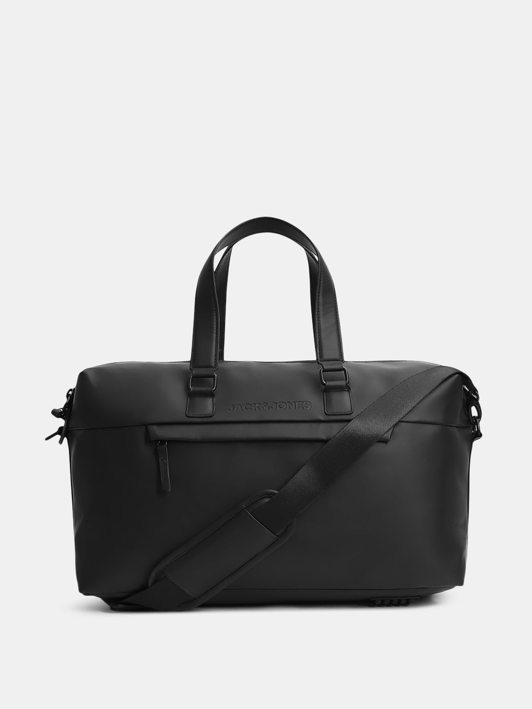 Black PU Premium Duffle Bag - Free Size