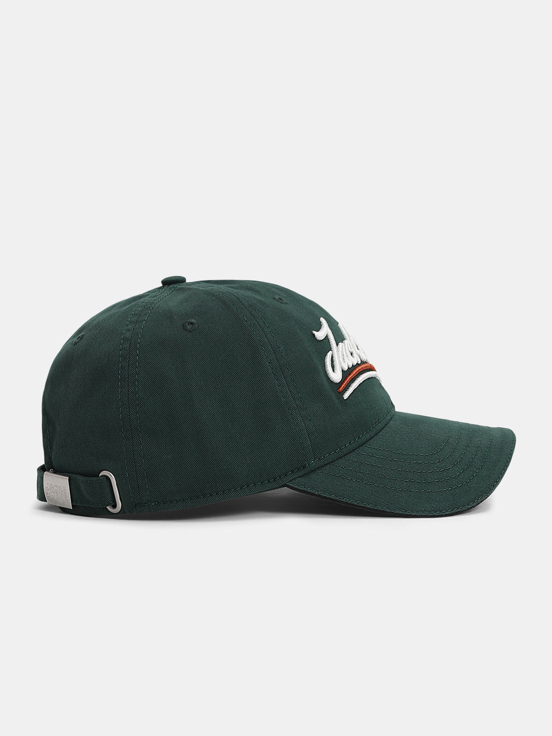 Green Cursive Logo Baseball Cap