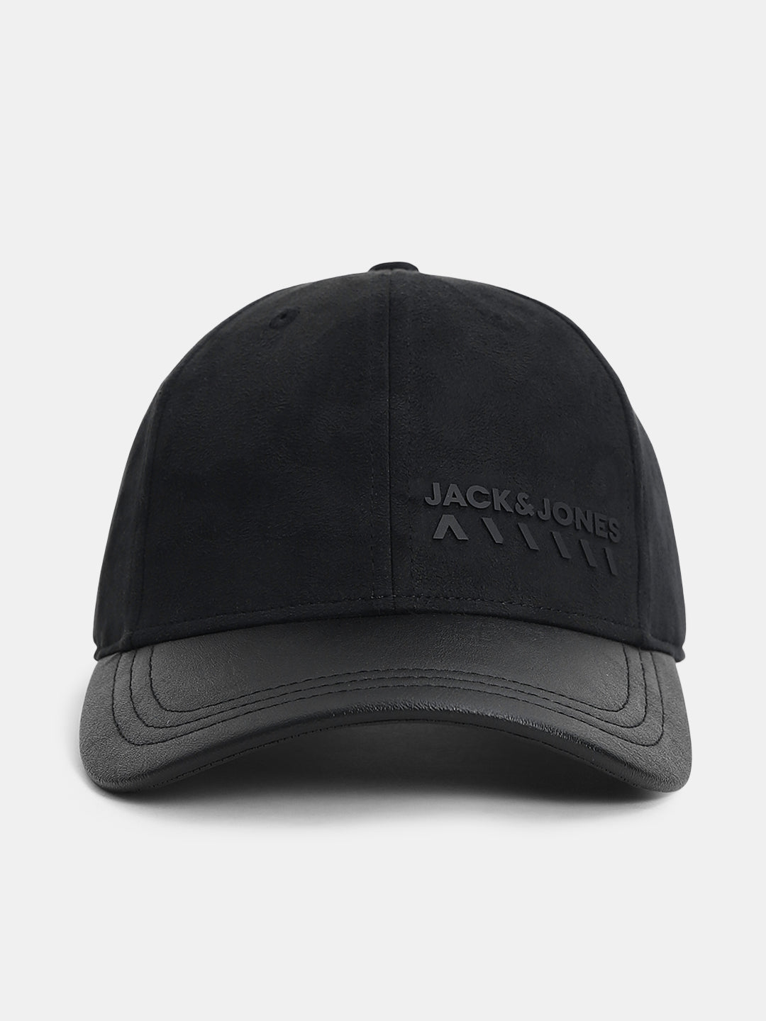 Black Logo Print Baseball Cap - Free Size