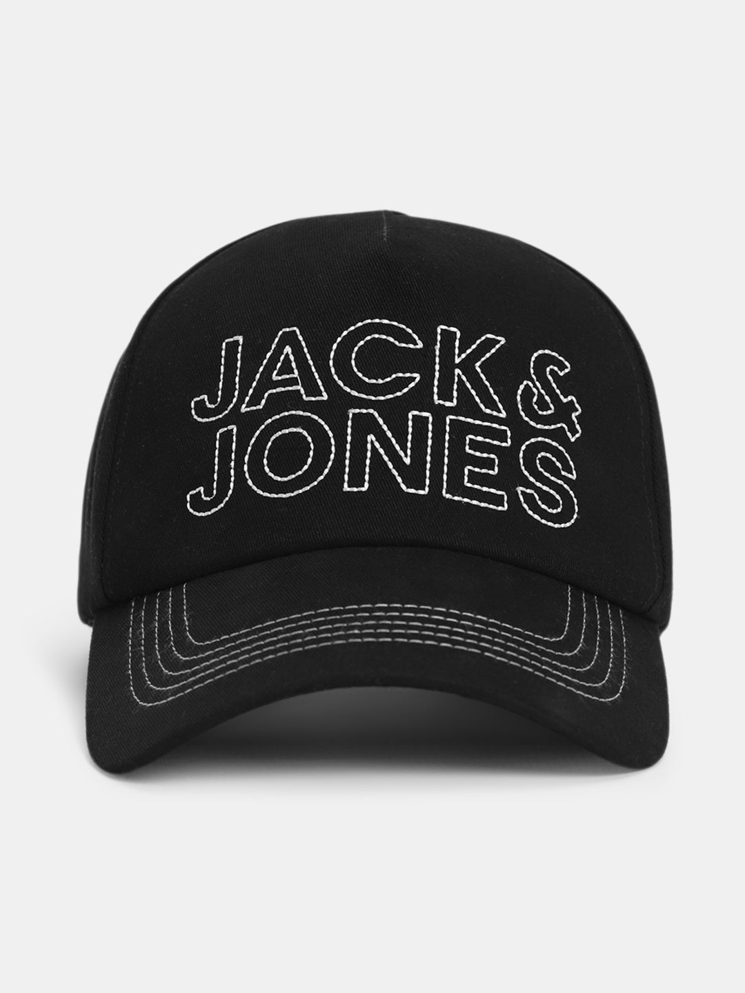 Contrast Stitch Logo Baseball Cap - Free Size