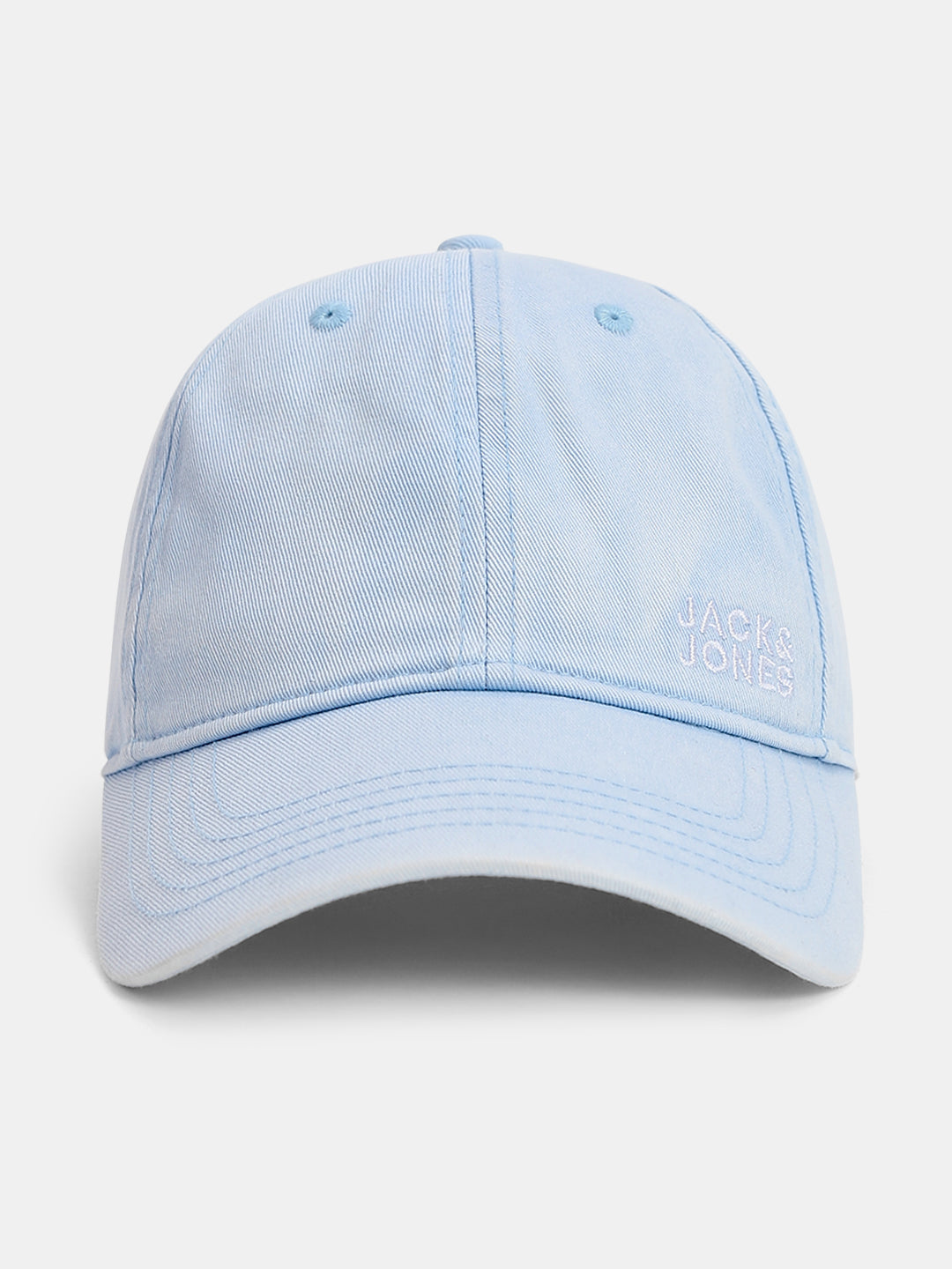 Blue Logo Denim Baseball Cap - Free Size