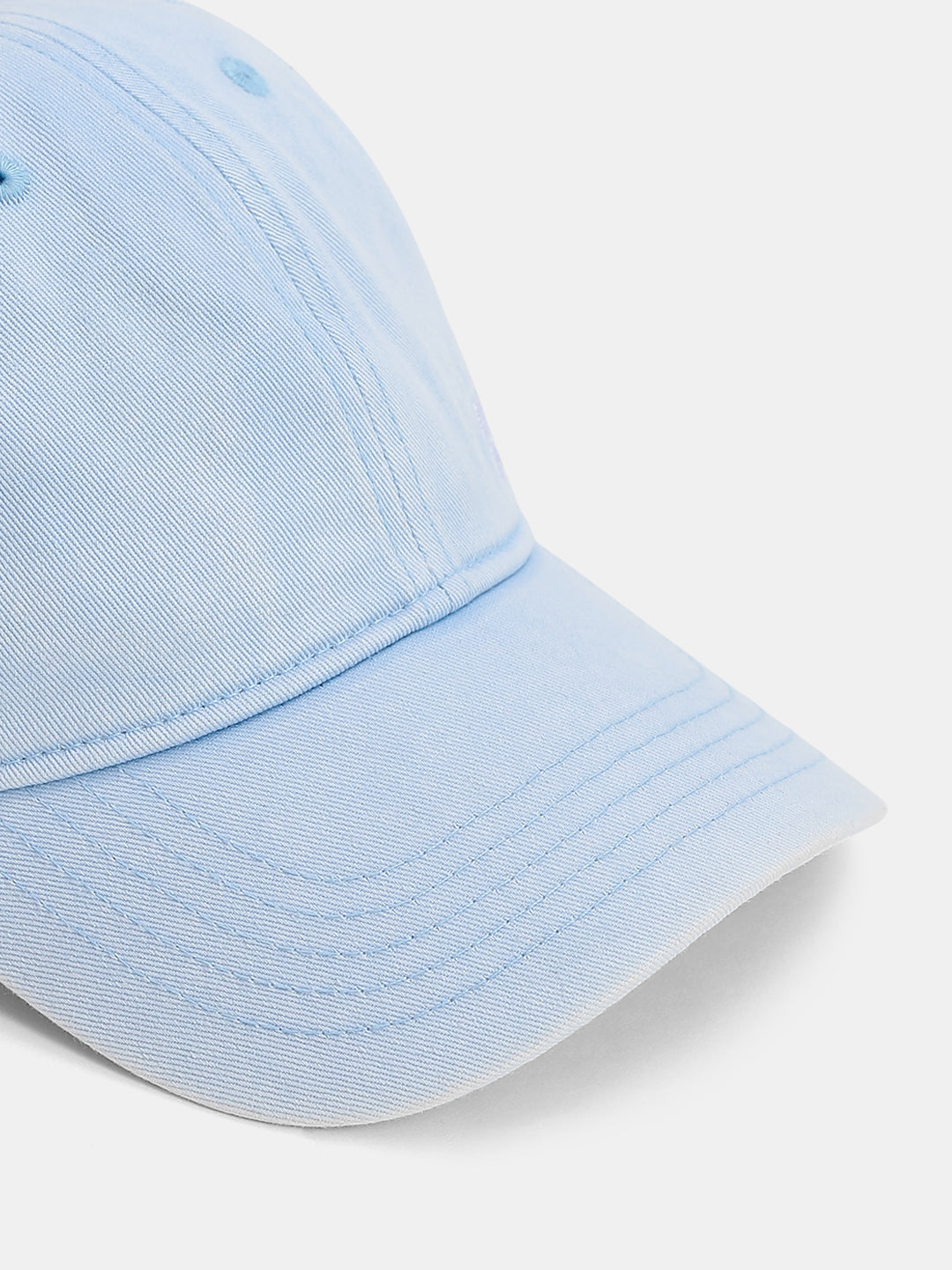 Blue Logo Denim Baseball Cap