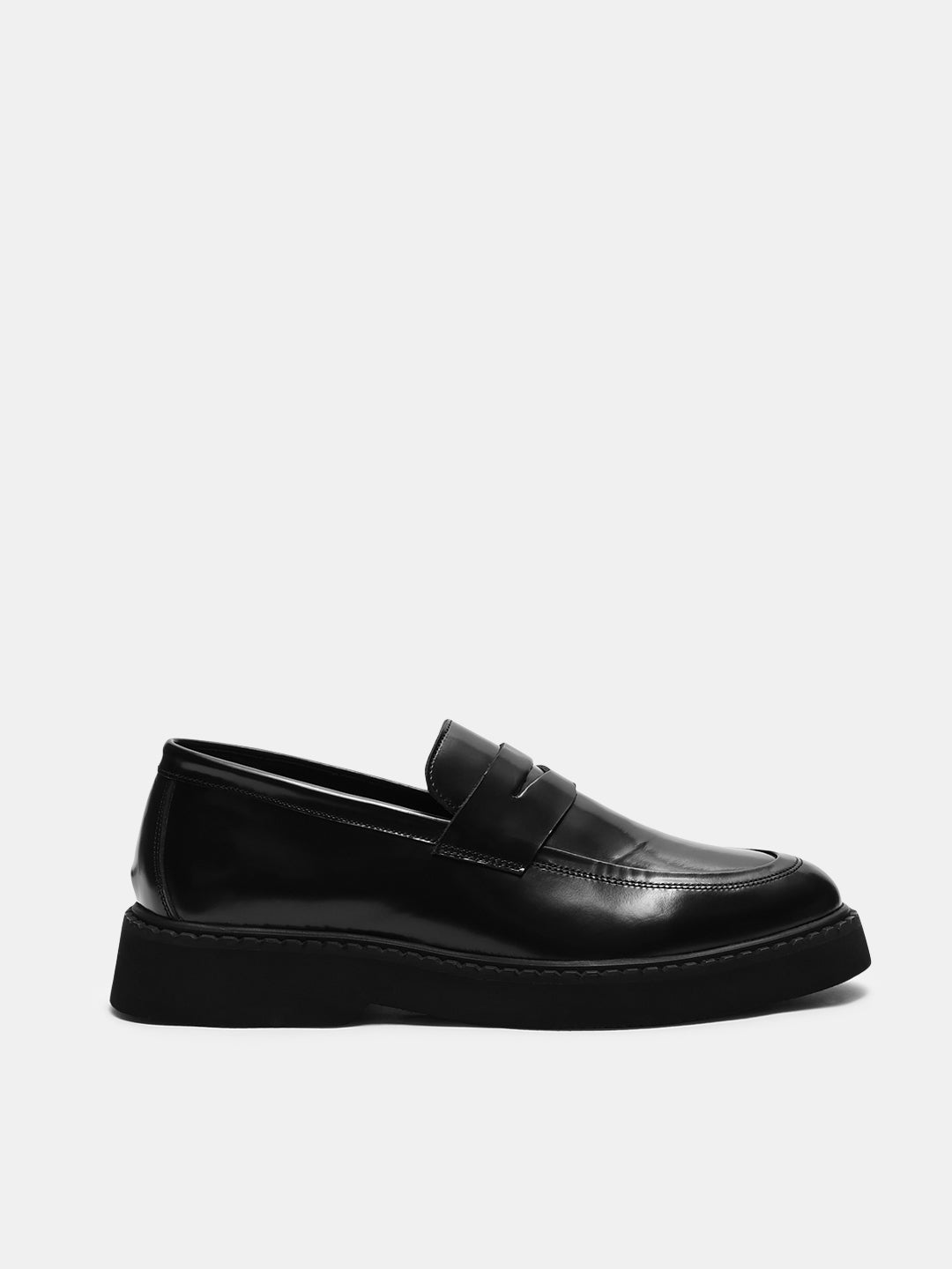 Premium Chunky Loafers - Black