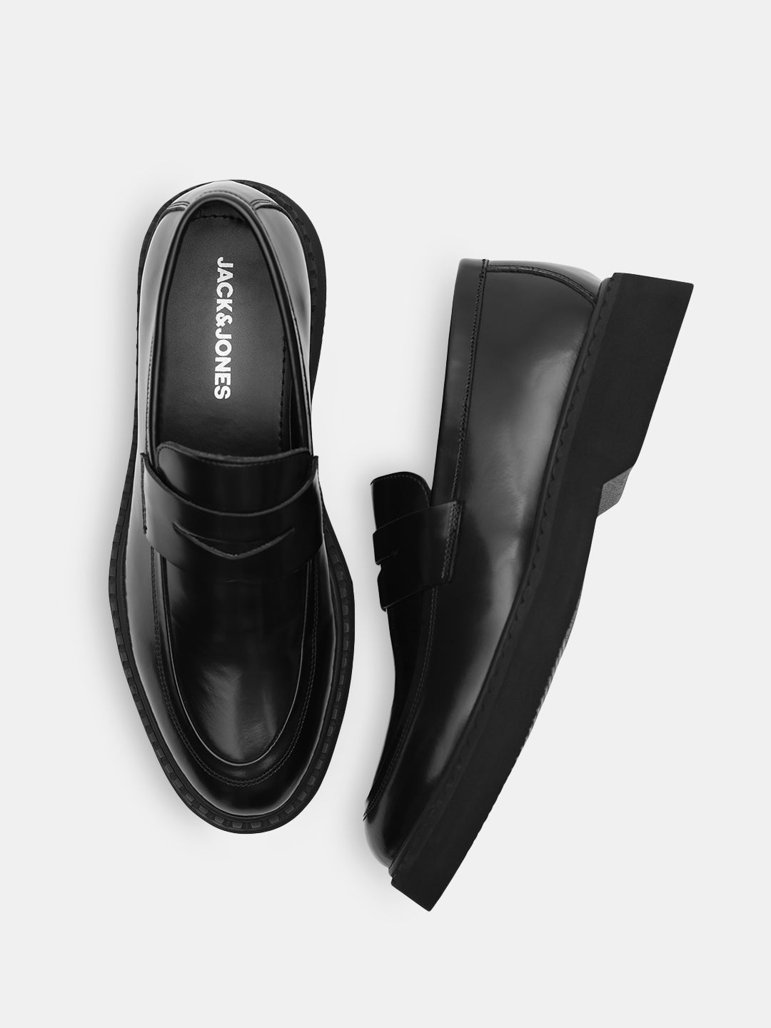 Premium Chunky Loafers - Black