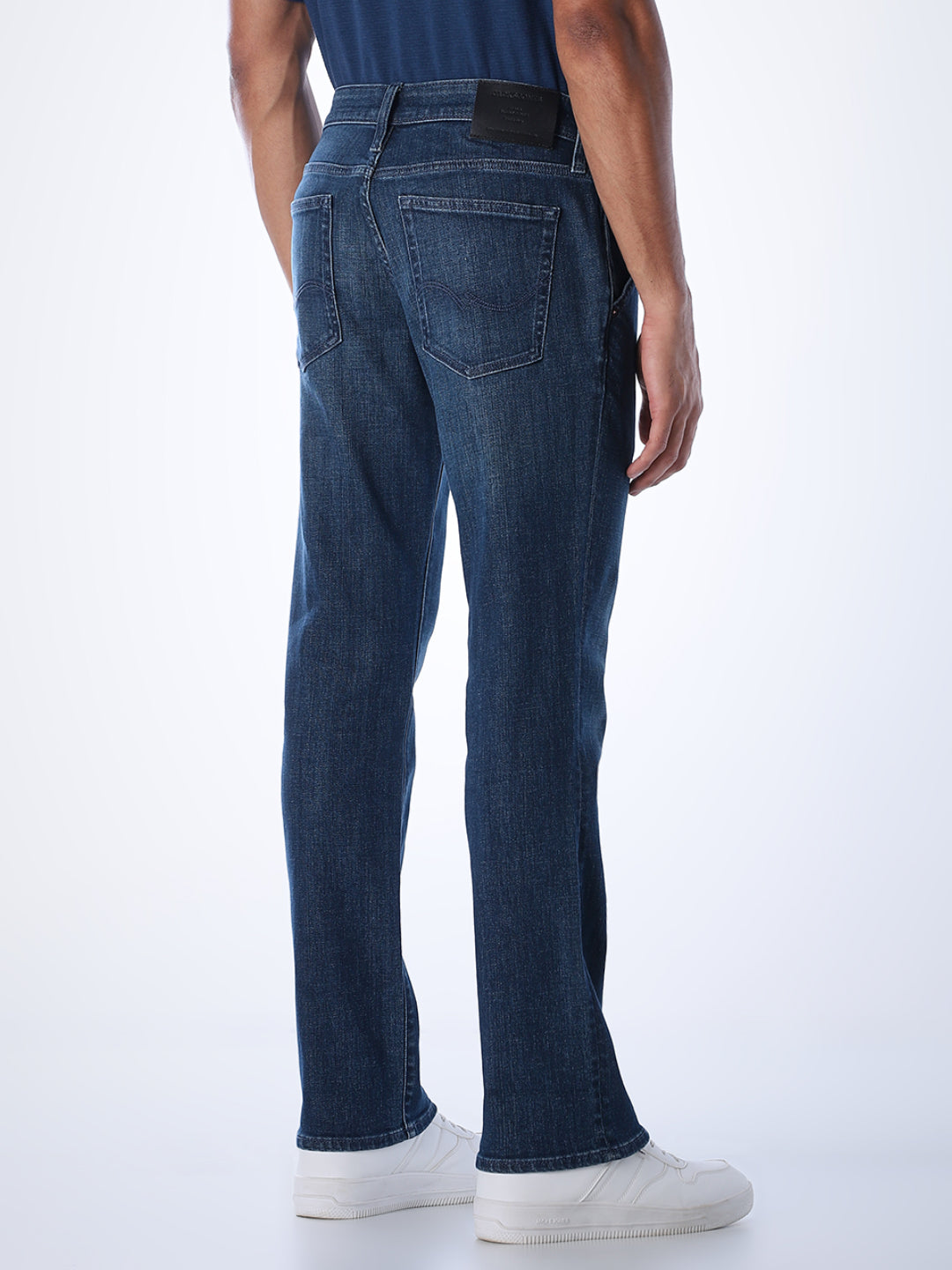 Dark Blue Clark Regular Fit Jeans