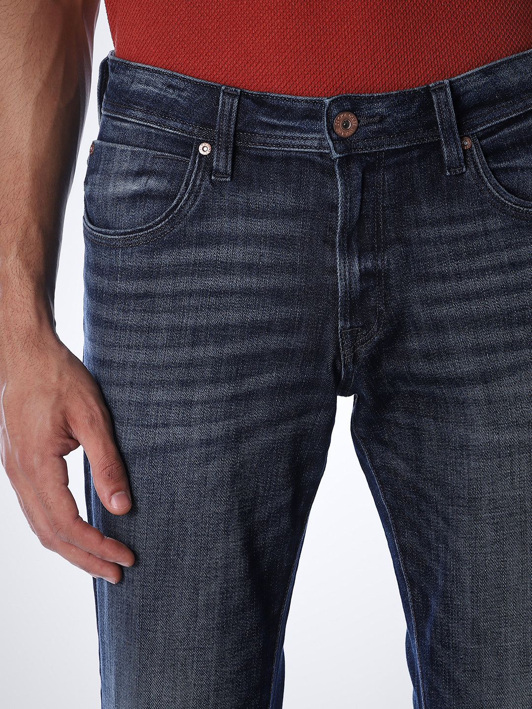 Washed Clark Regular Fit Jeans