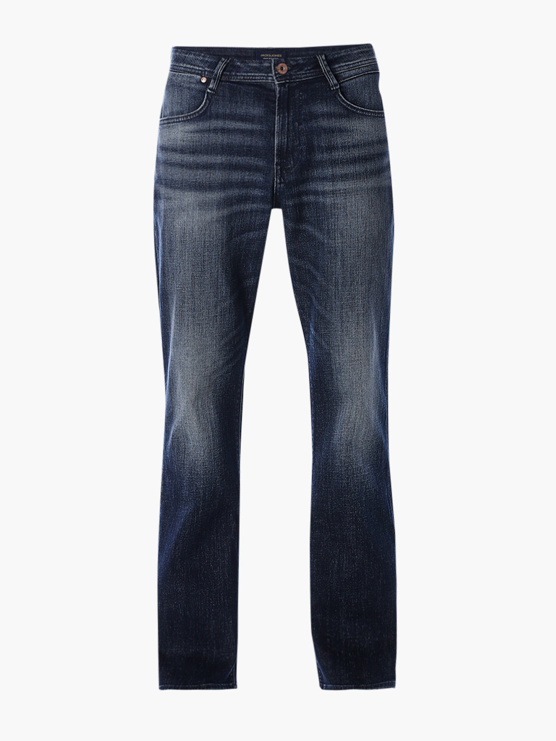 5 Pocket Cliff Bootcut Jeans - Dark Blue
