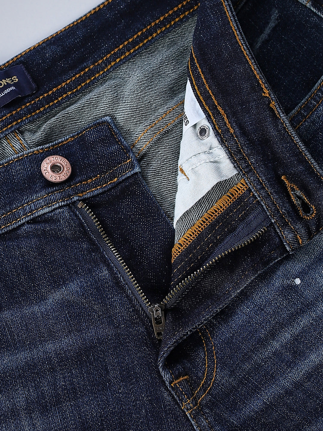 Heavily Distressed Slim Fit Jeans