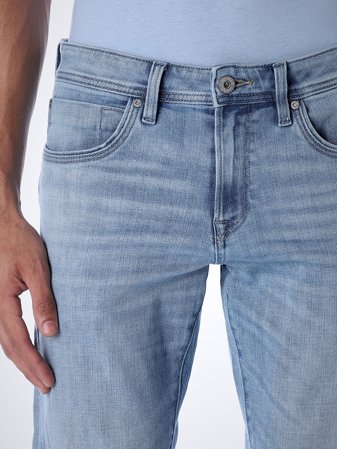 Light Blue Brak Slim Fit Jeans