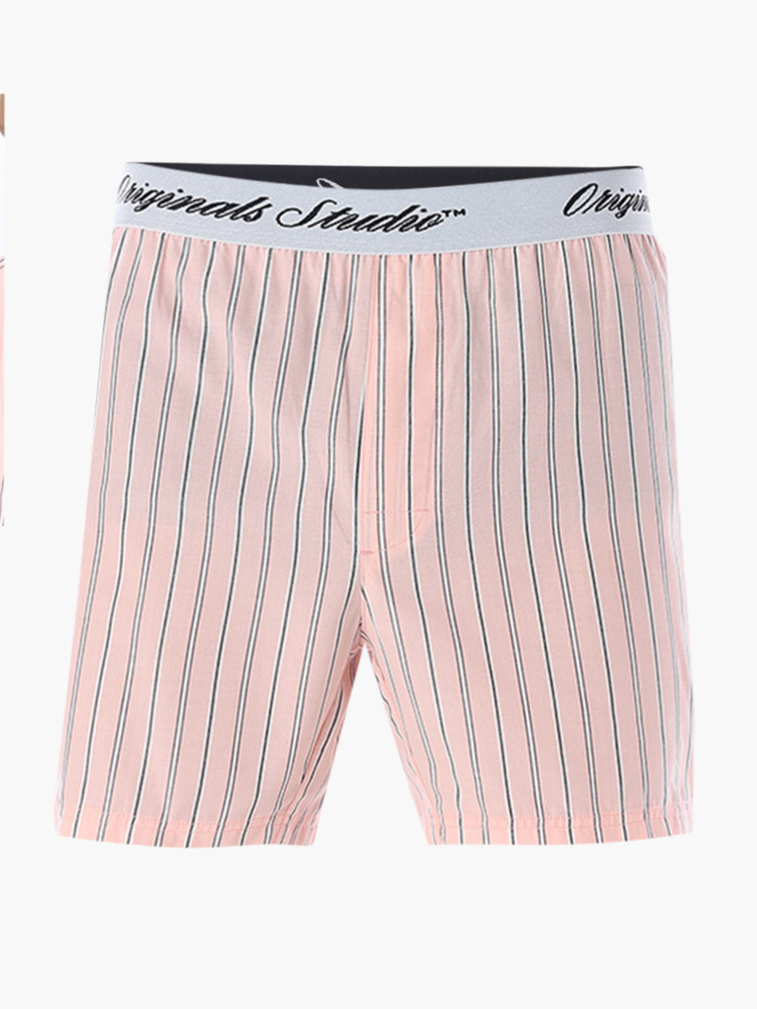 Pink Striped Boxers