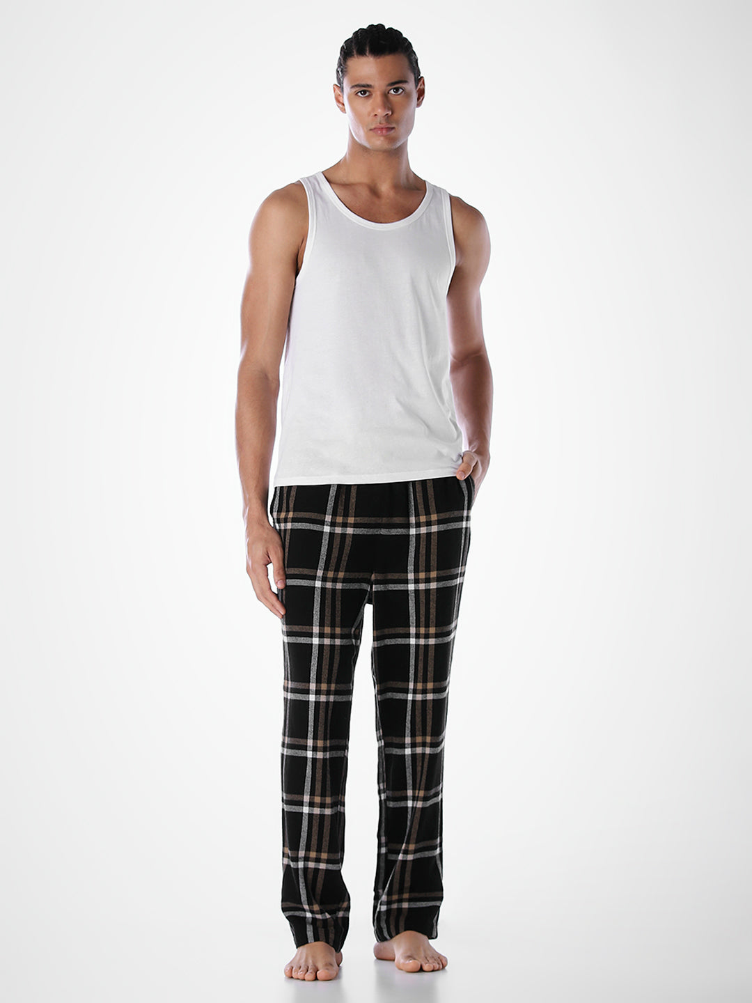 Check Cotton Pyjamas