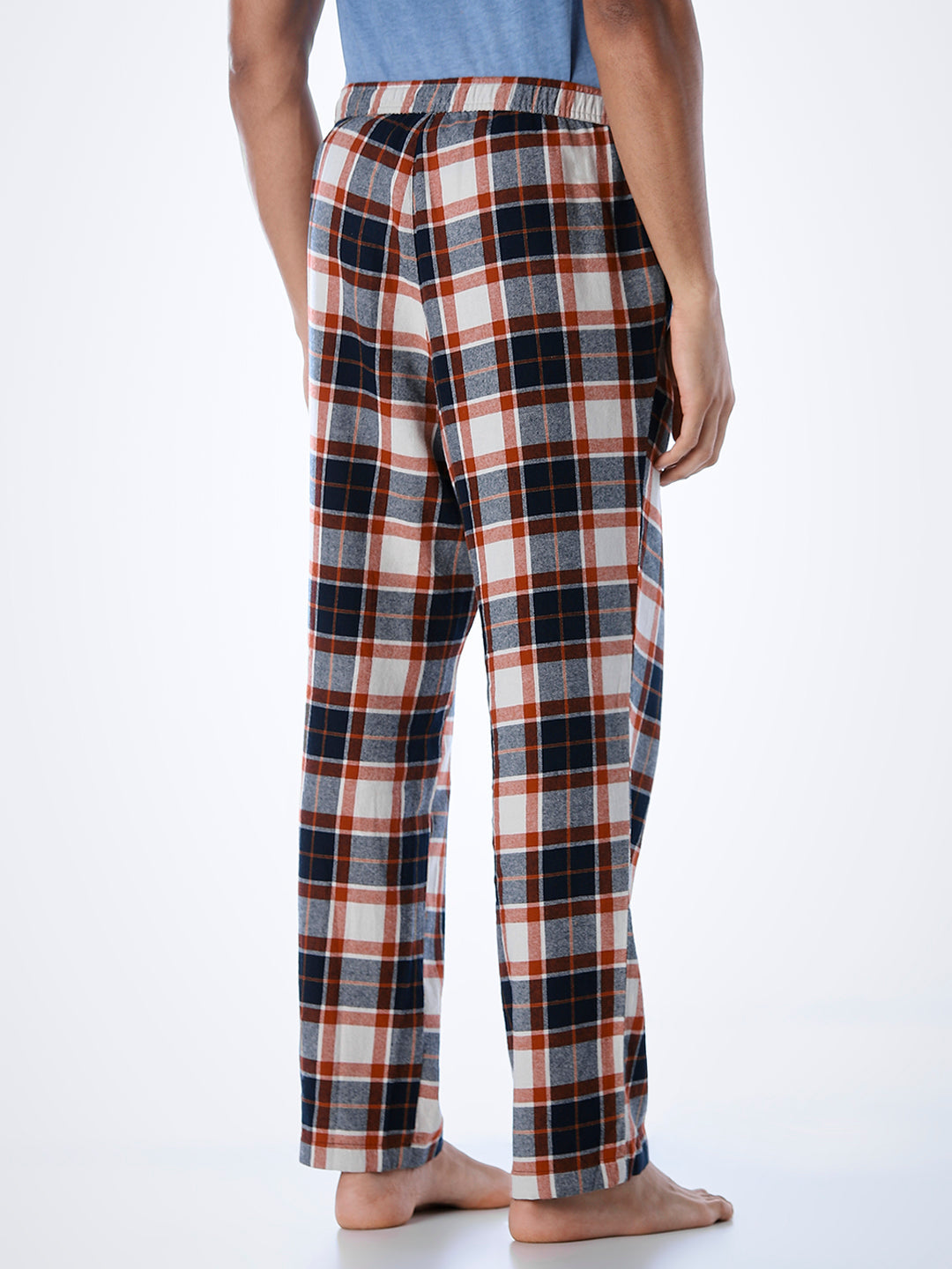 Check Cotton Pyjamas - Red