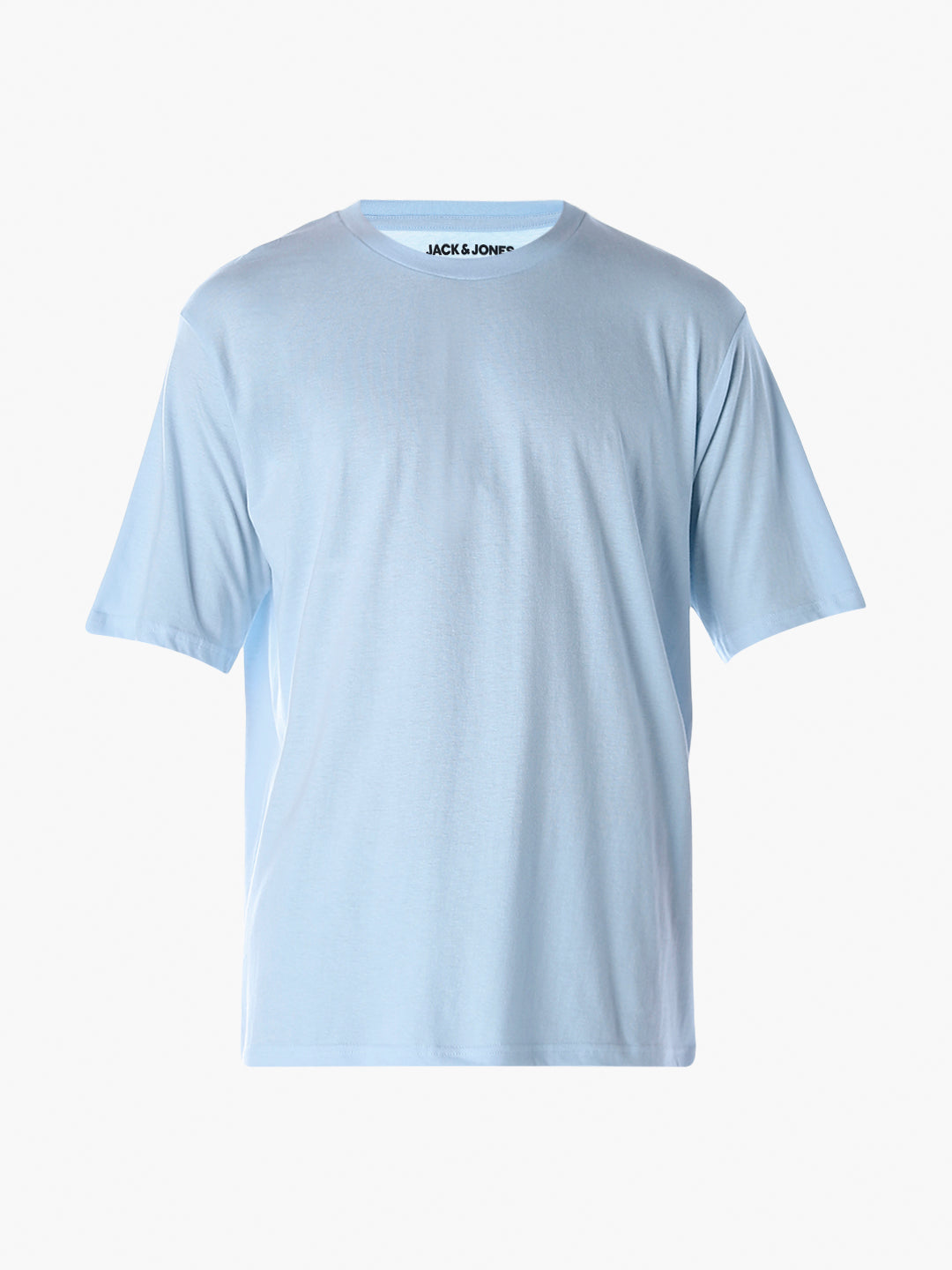 Cotton T-shirt & Pyjamas Set - Light Blue