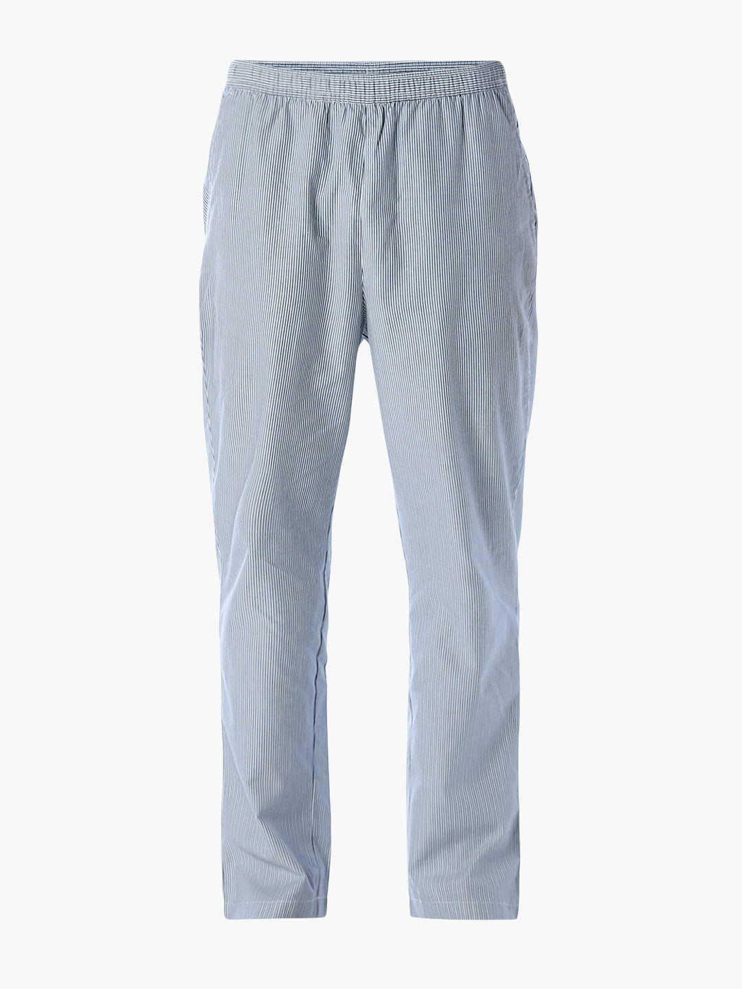 Cotton T-shirt & Pyjamas Set - Light Blue