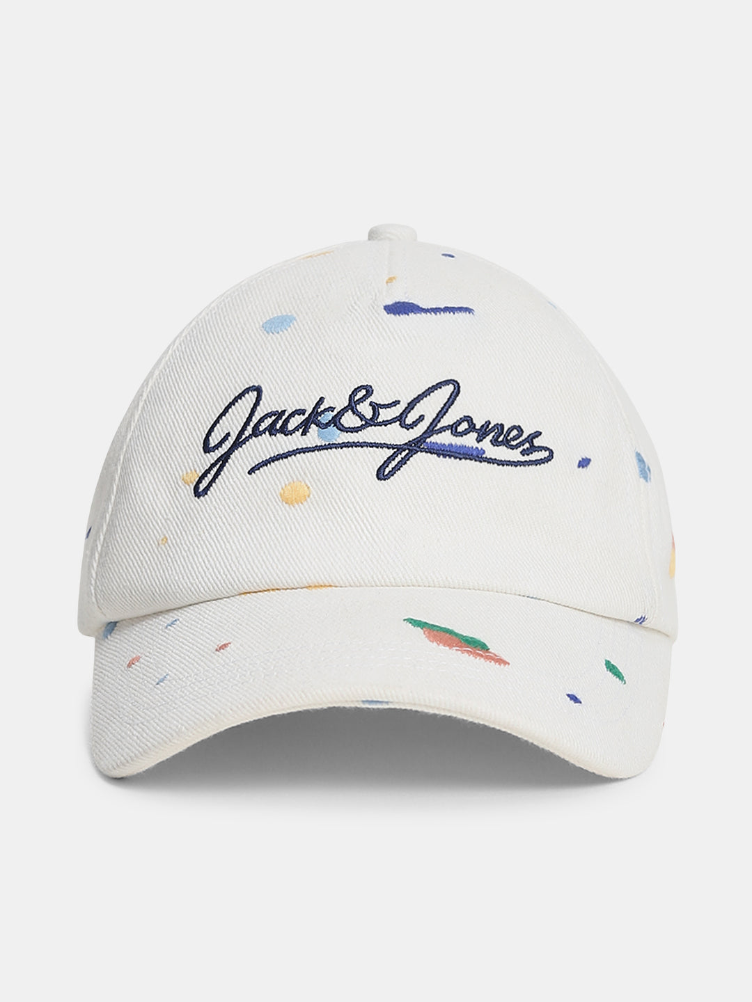 Embroidered Printed Cotton Cap - Free Size
