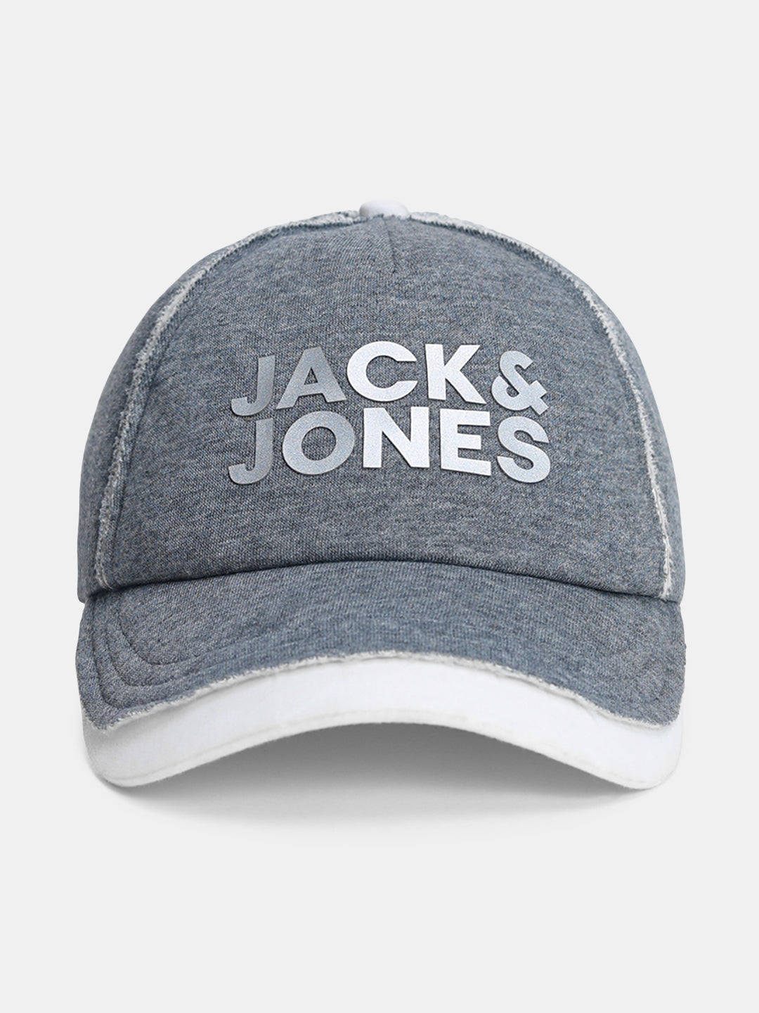 Grey Jersey Panel Baseball Cap