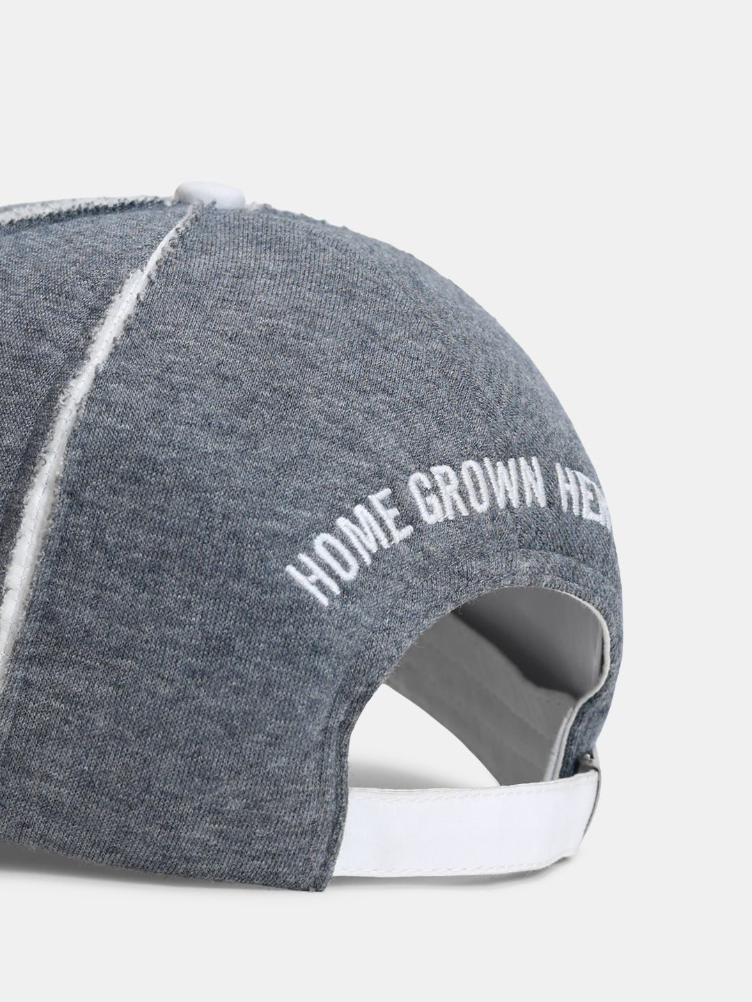 Grey Jersey Panel Baseball Cap