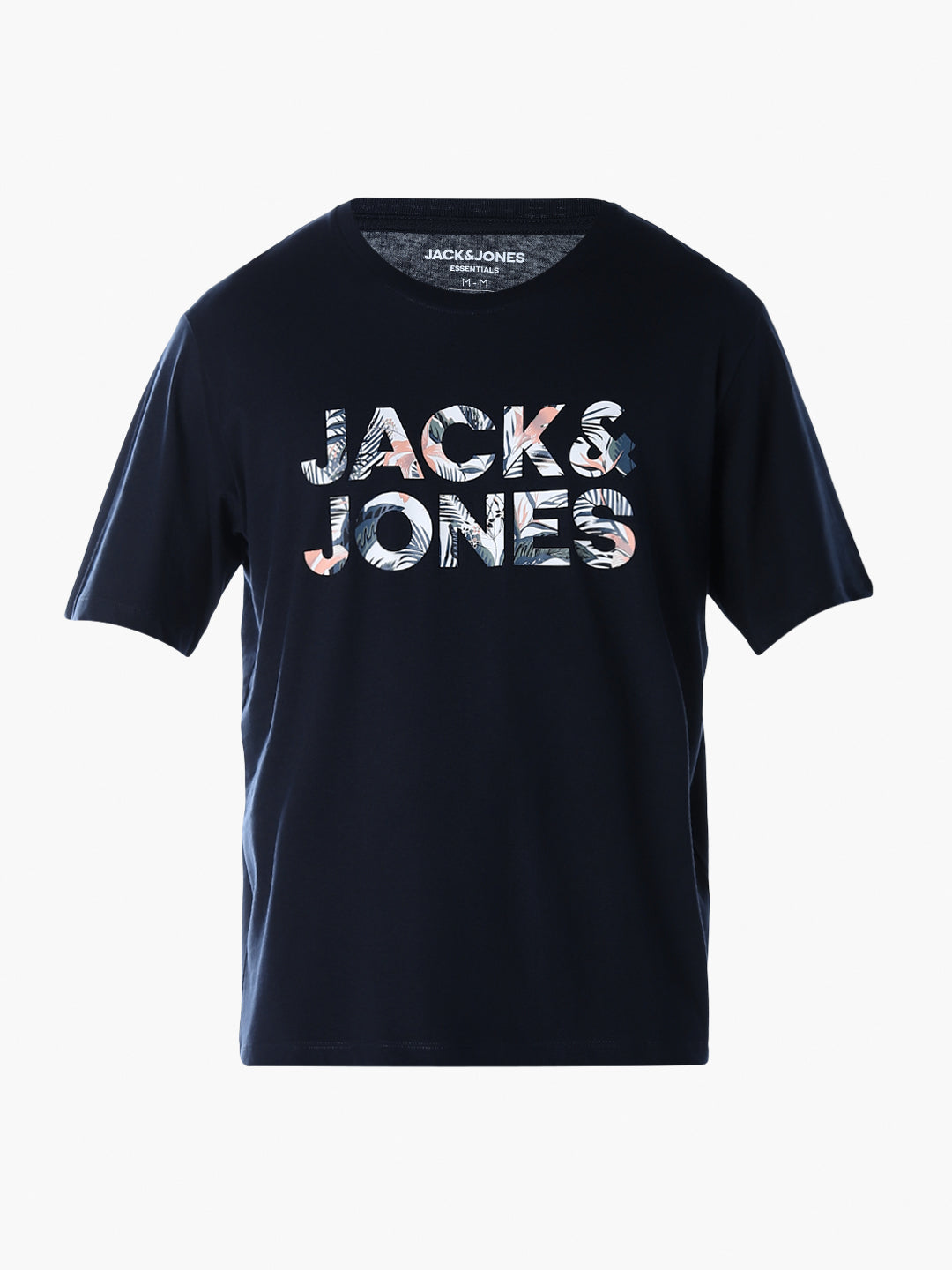 Tropical Logo Print T-shirt - Blue