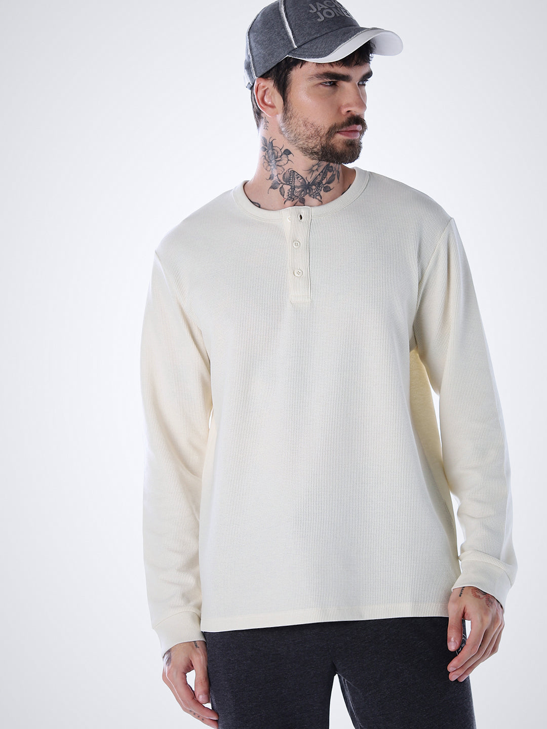 Henley Full Sleeves T-shirt