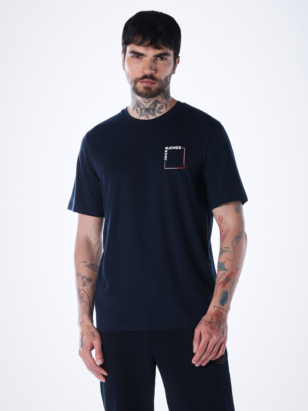Logo print Cotton Crew Neck T-shirt
