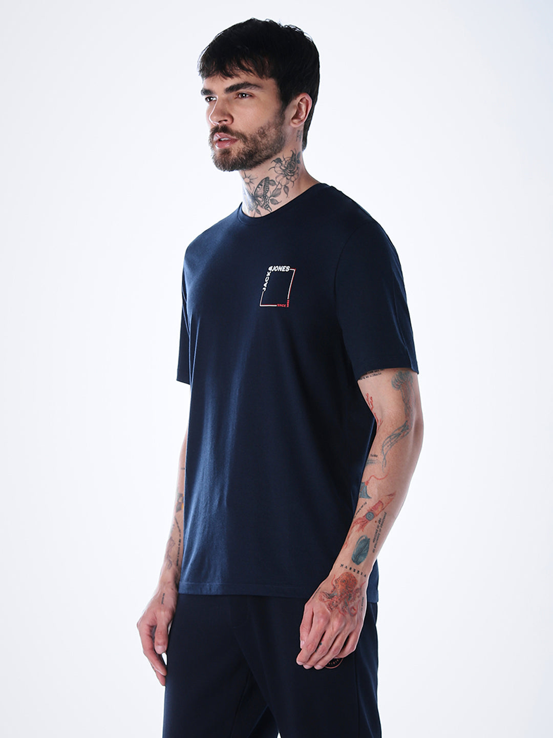 Logo print Cotton Crew Neck T-shirt