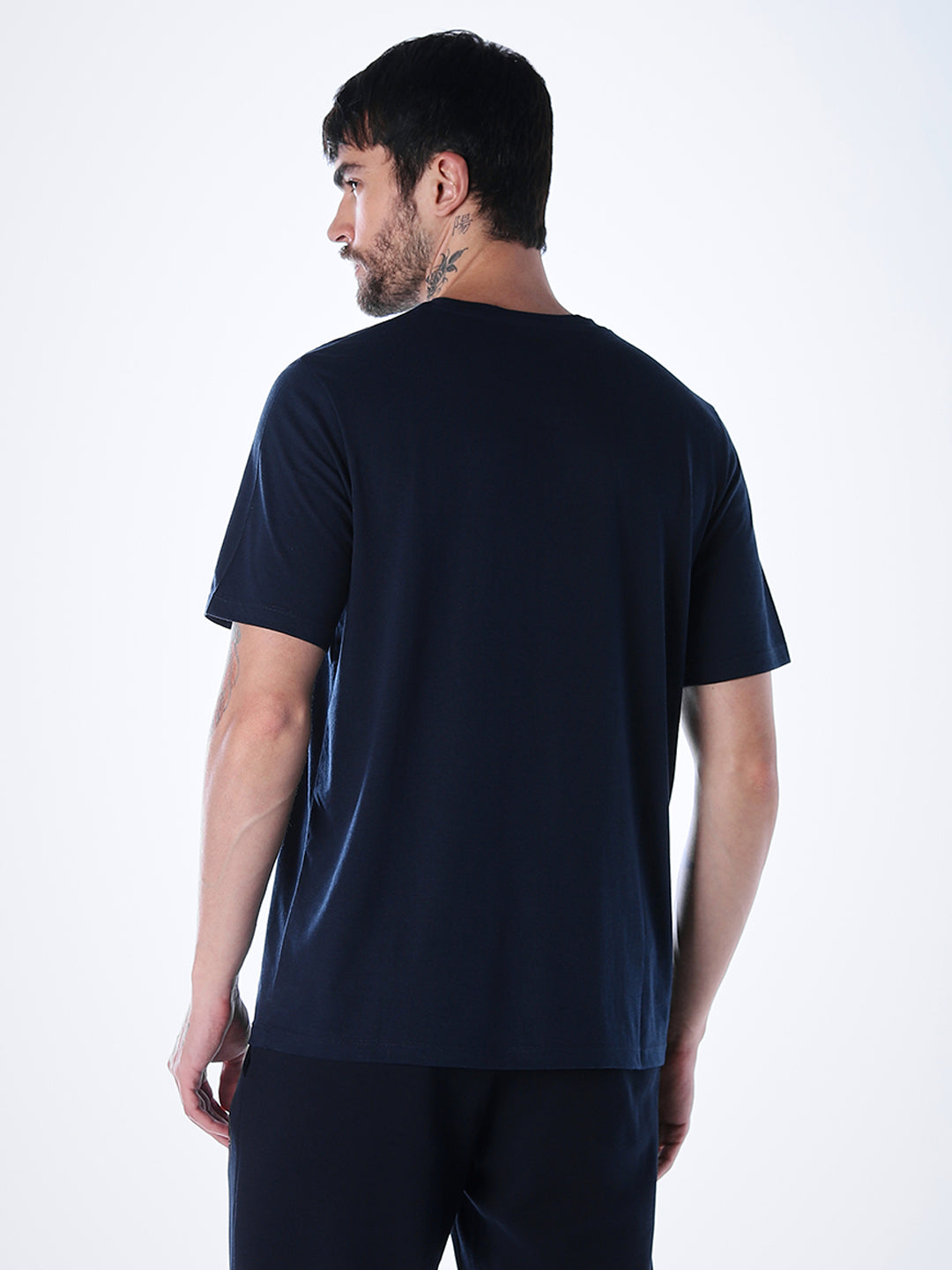 Logo print Cotton Crew Neck T-shirt