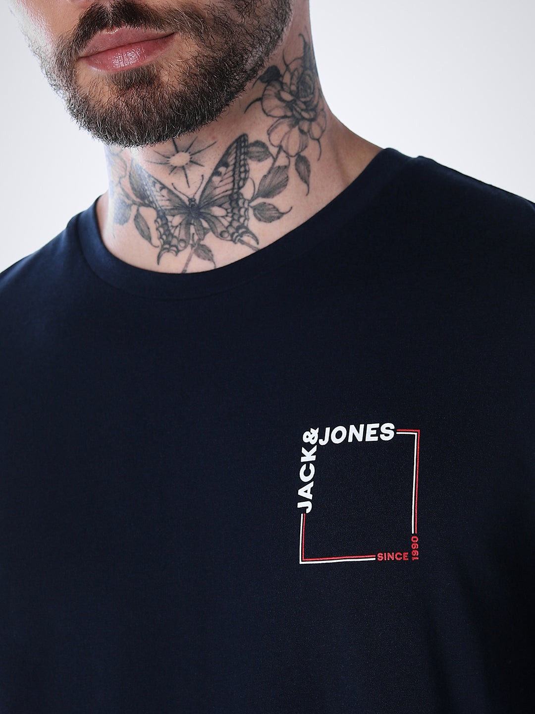 Logo print Cotton Crew Neck T-shirt