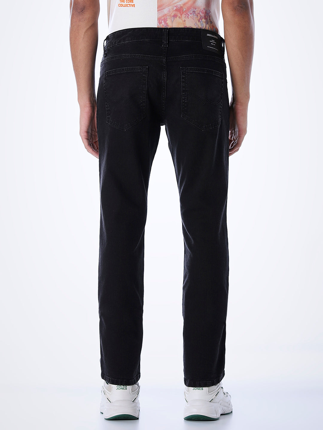5 Pocket Low Rise Clark Regular Fit Jeans - Black
