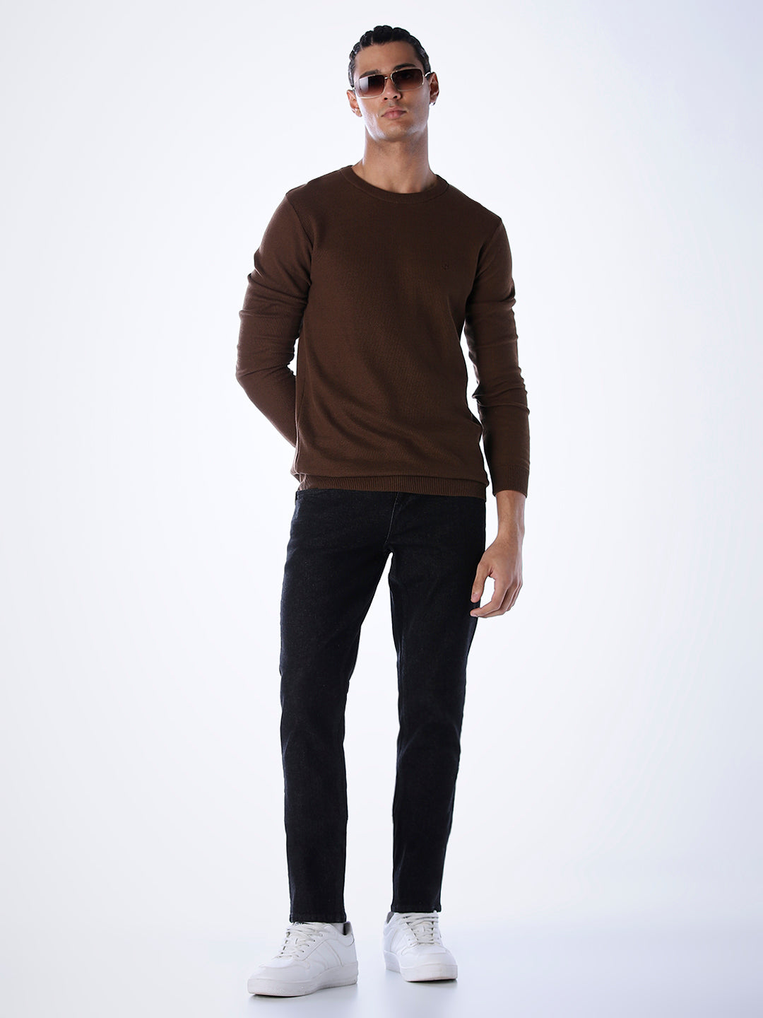 5 Pocket Glenn Slim Fit Jeans - Black