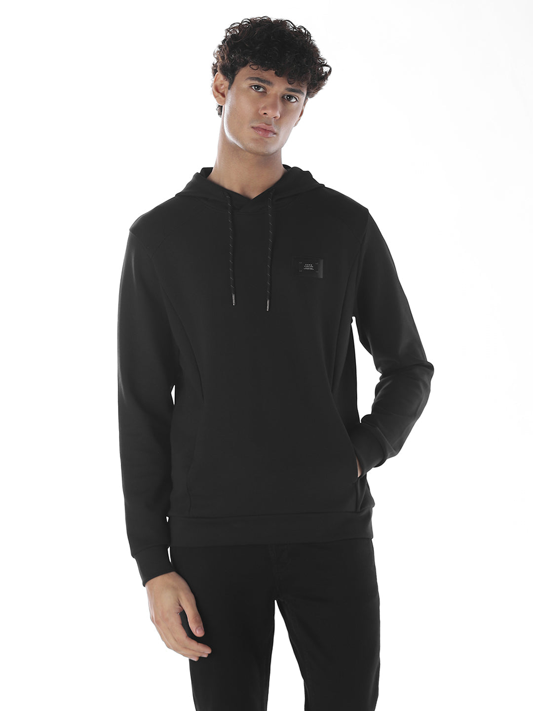 Hooded Black Sweatshirt