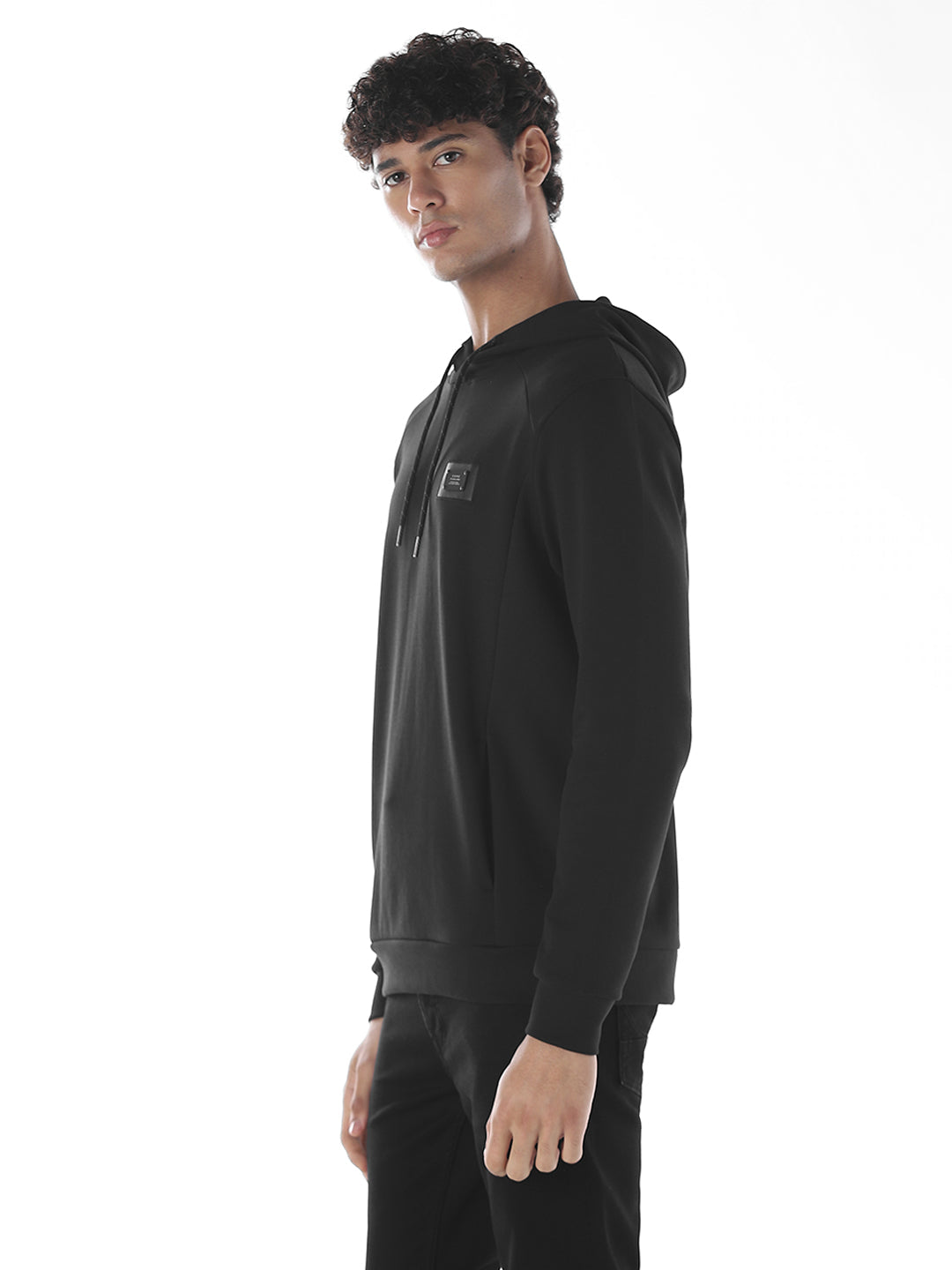 Hooded Black Sweatshirt