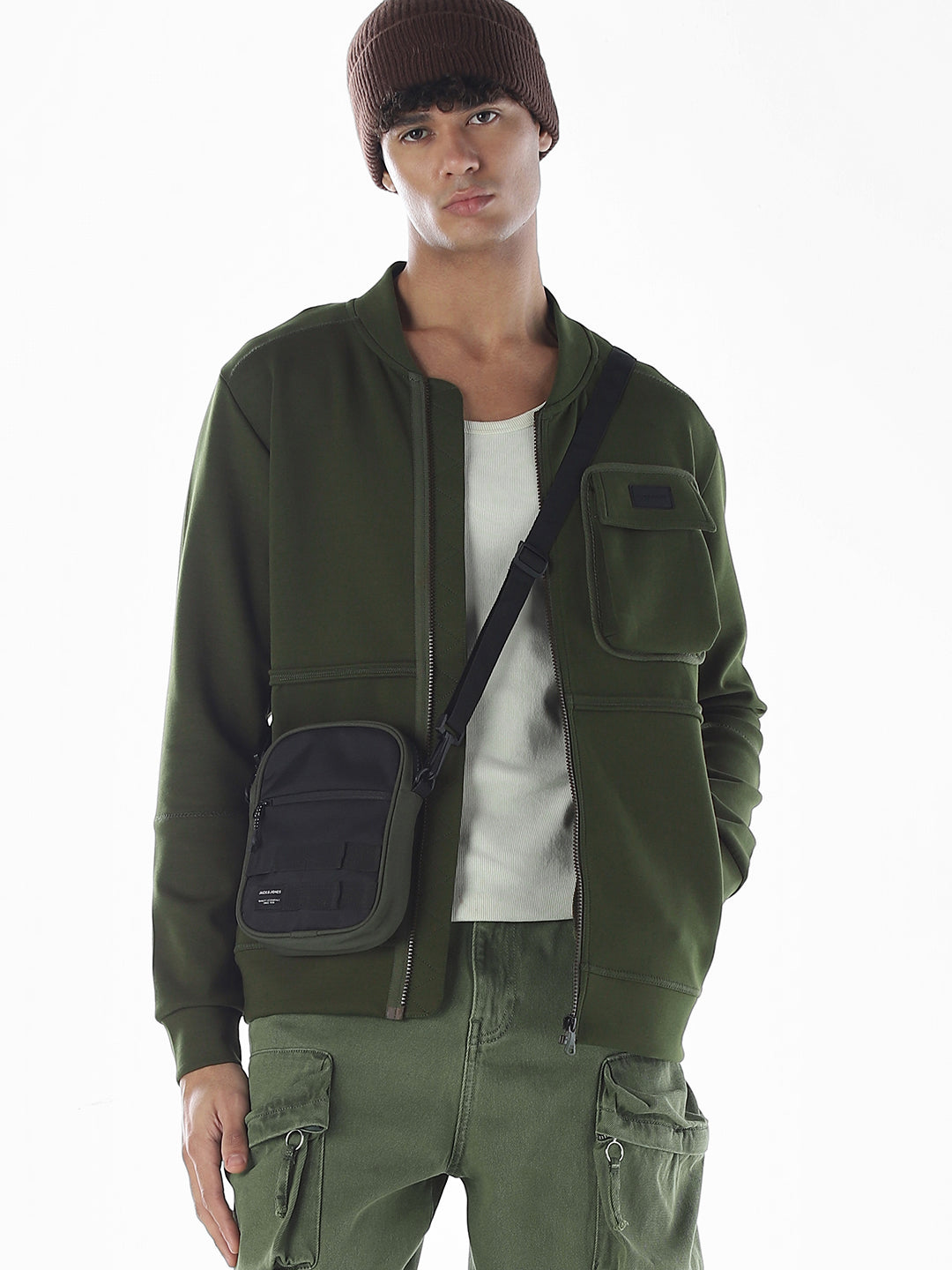 Oversized Front Open Sweatshirt