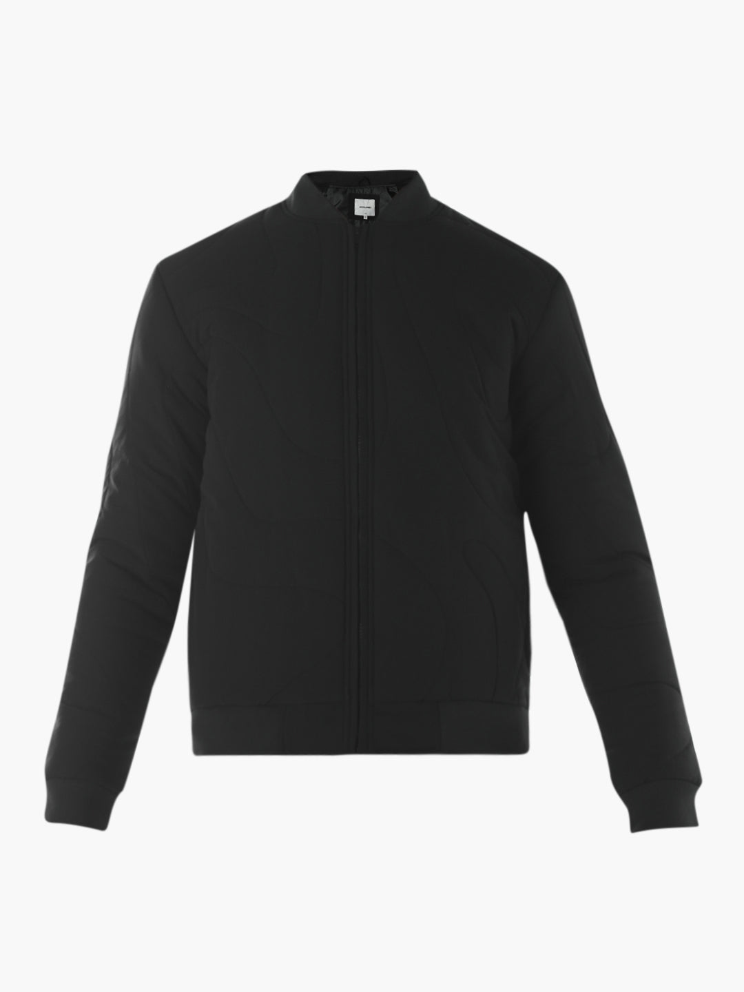 Mandarin Collar Zipped Jacket