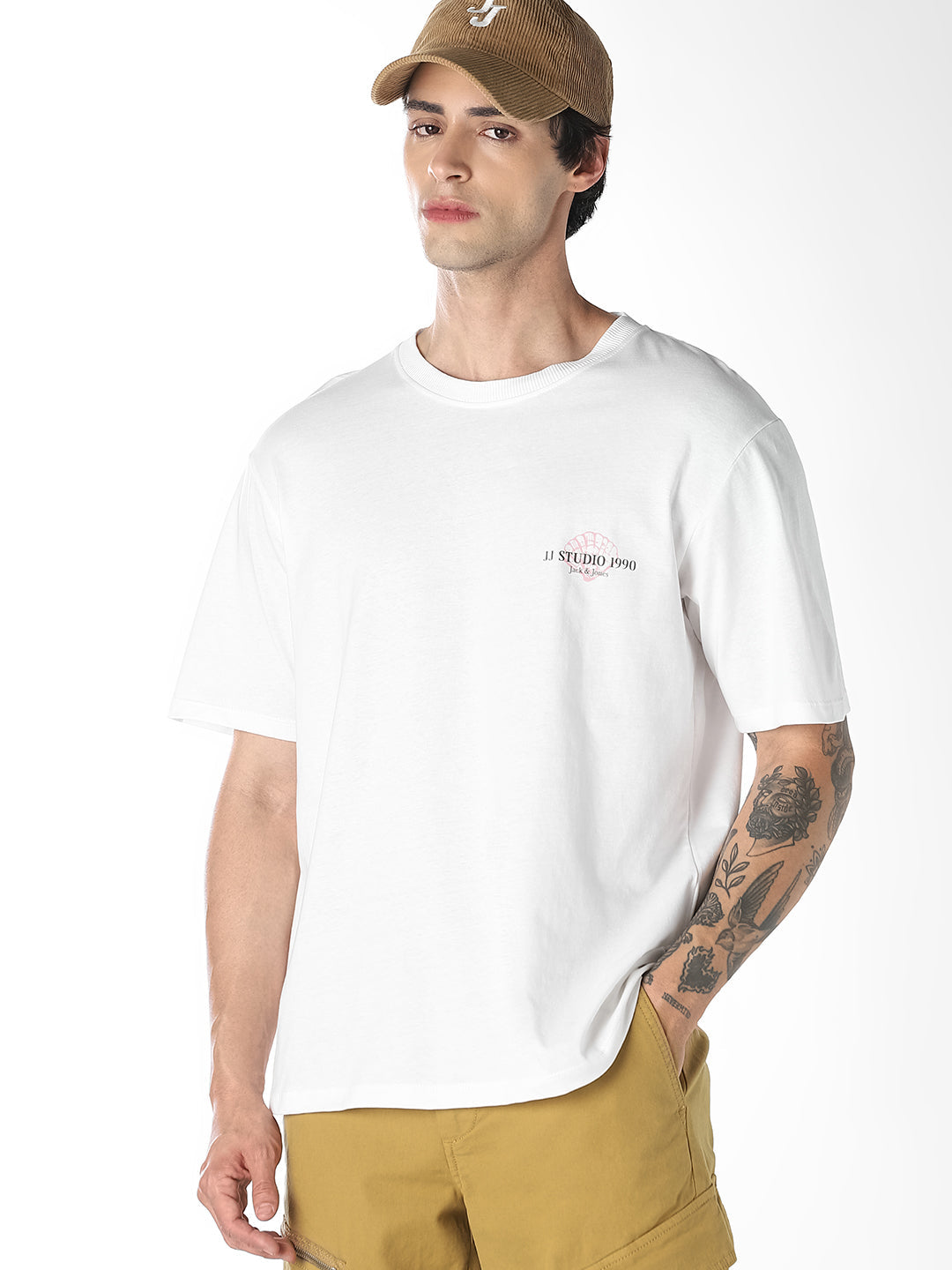 White Crew Neck T-shirt