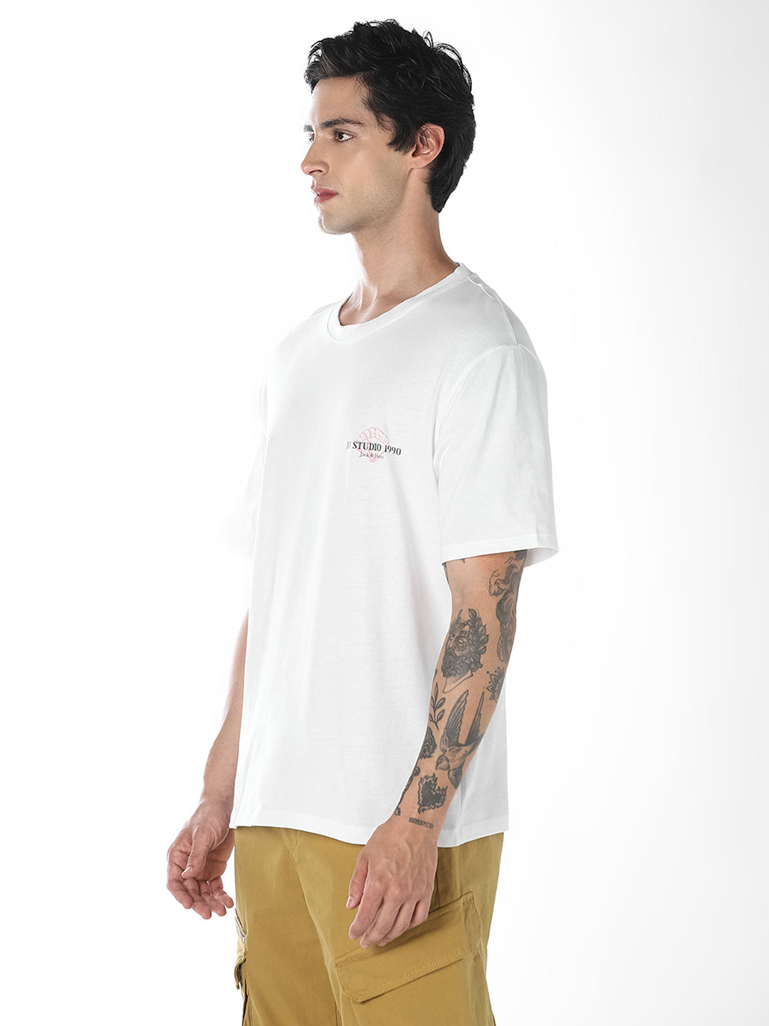 White Crew Neck T-shirt