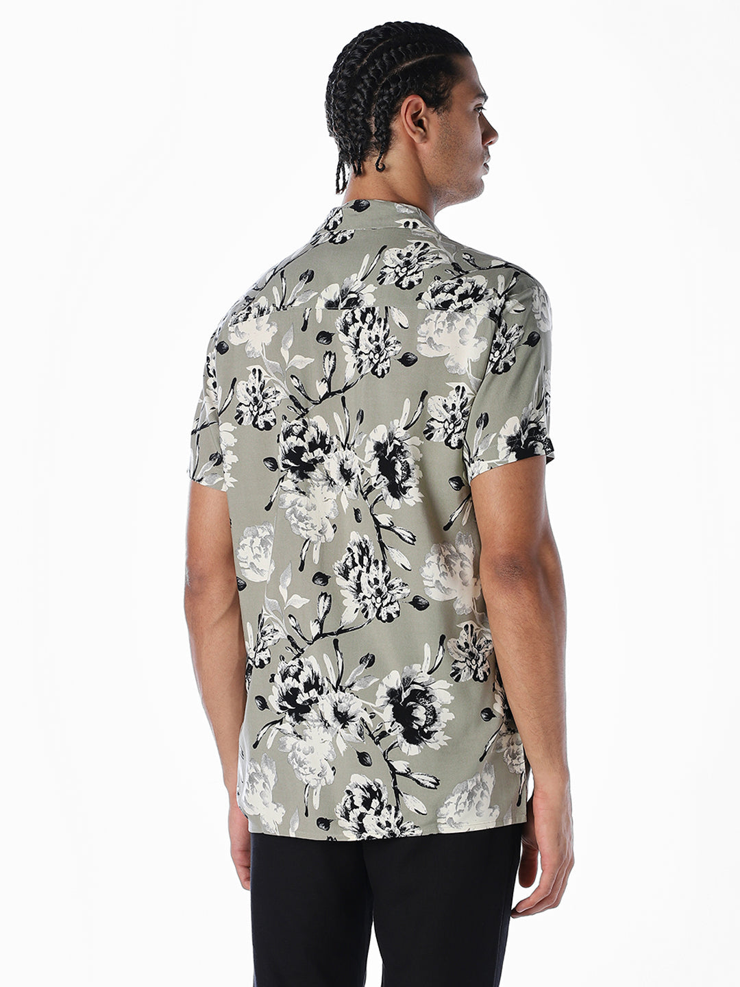 Printed Resort Collar Comfort Fit Shirt