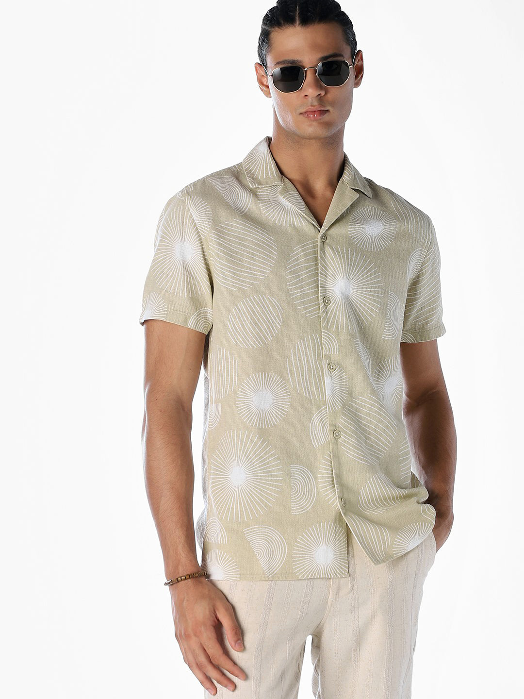 Printed Comfort Fit Shirt