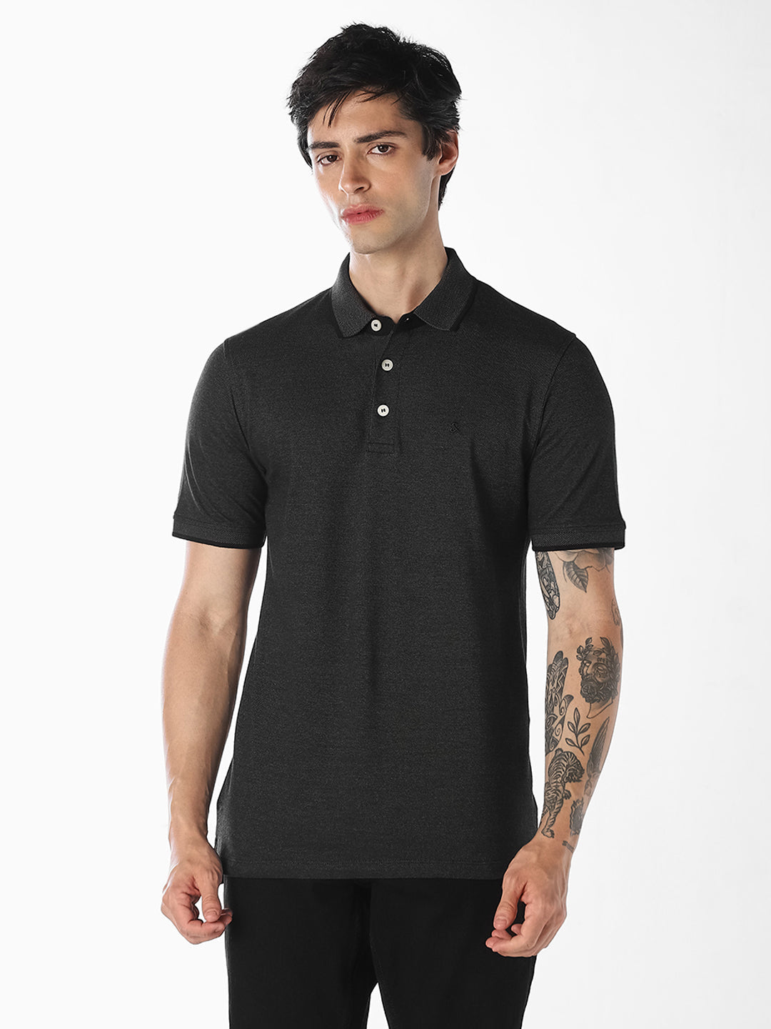 Organic Cotton Knitted Polo
